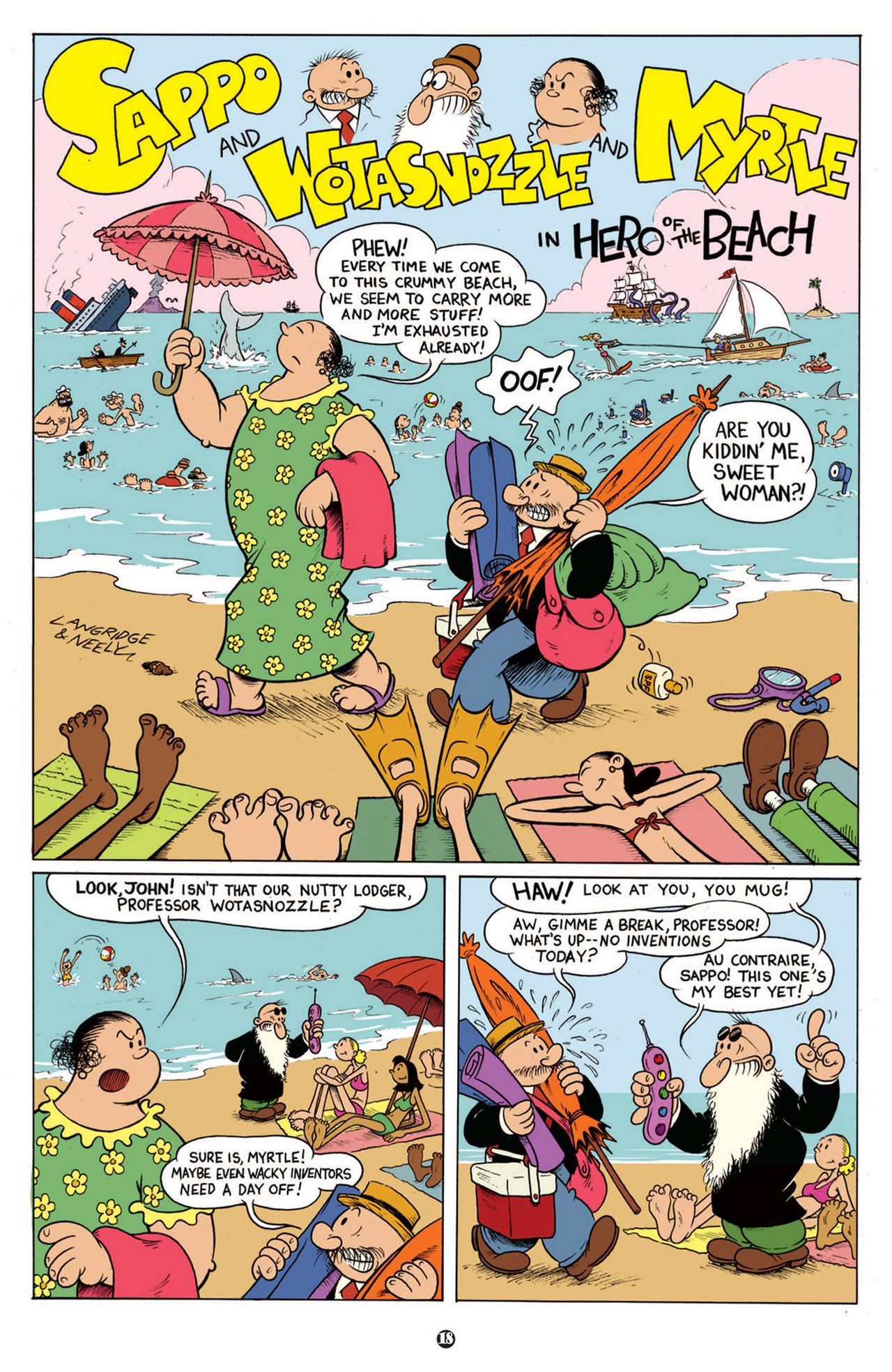 Read online Popeye (2012) comic -  Issue #4 - 20