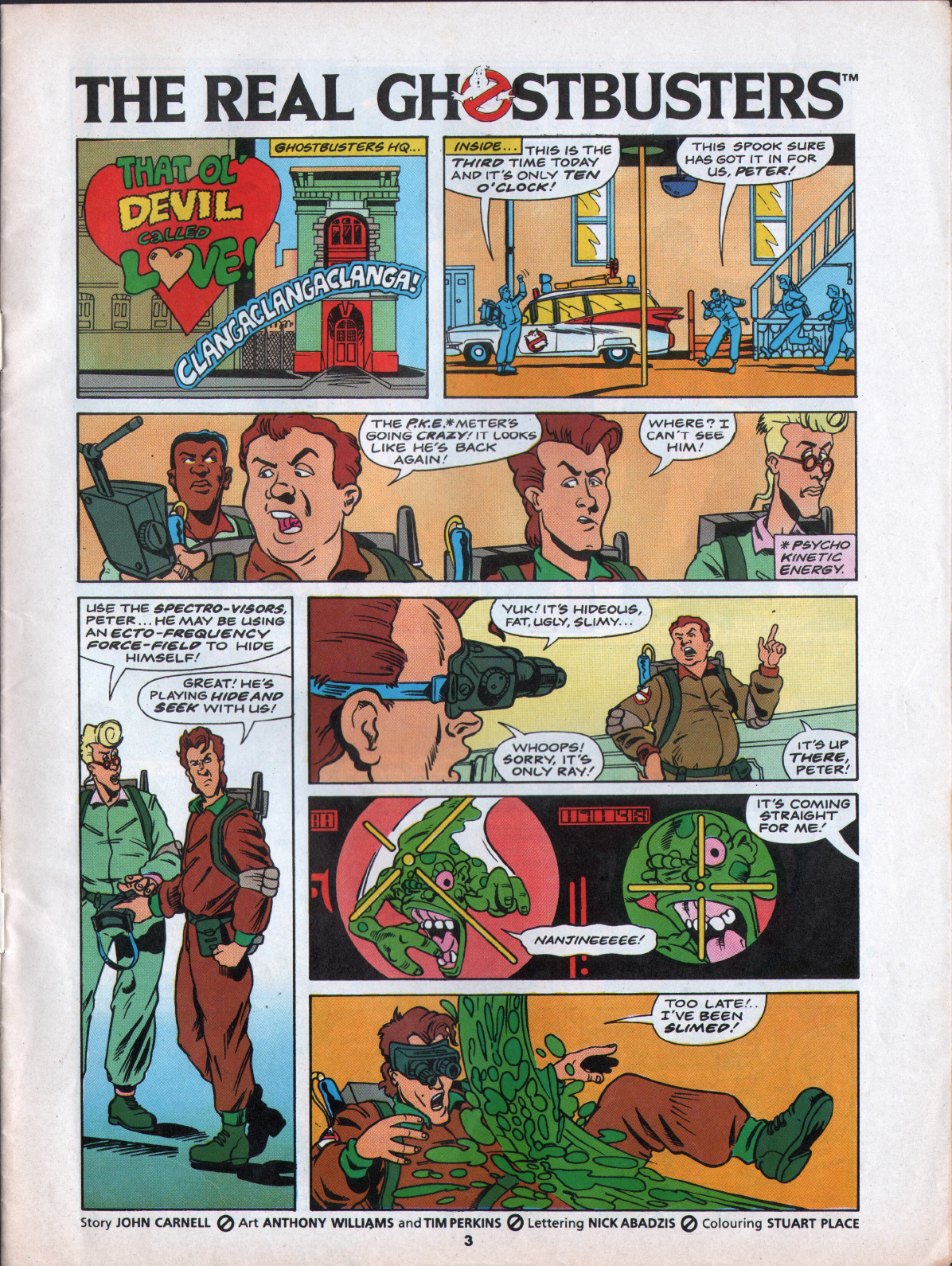 Read online The Real Ghostbusters comic -  Issue #36 - 3