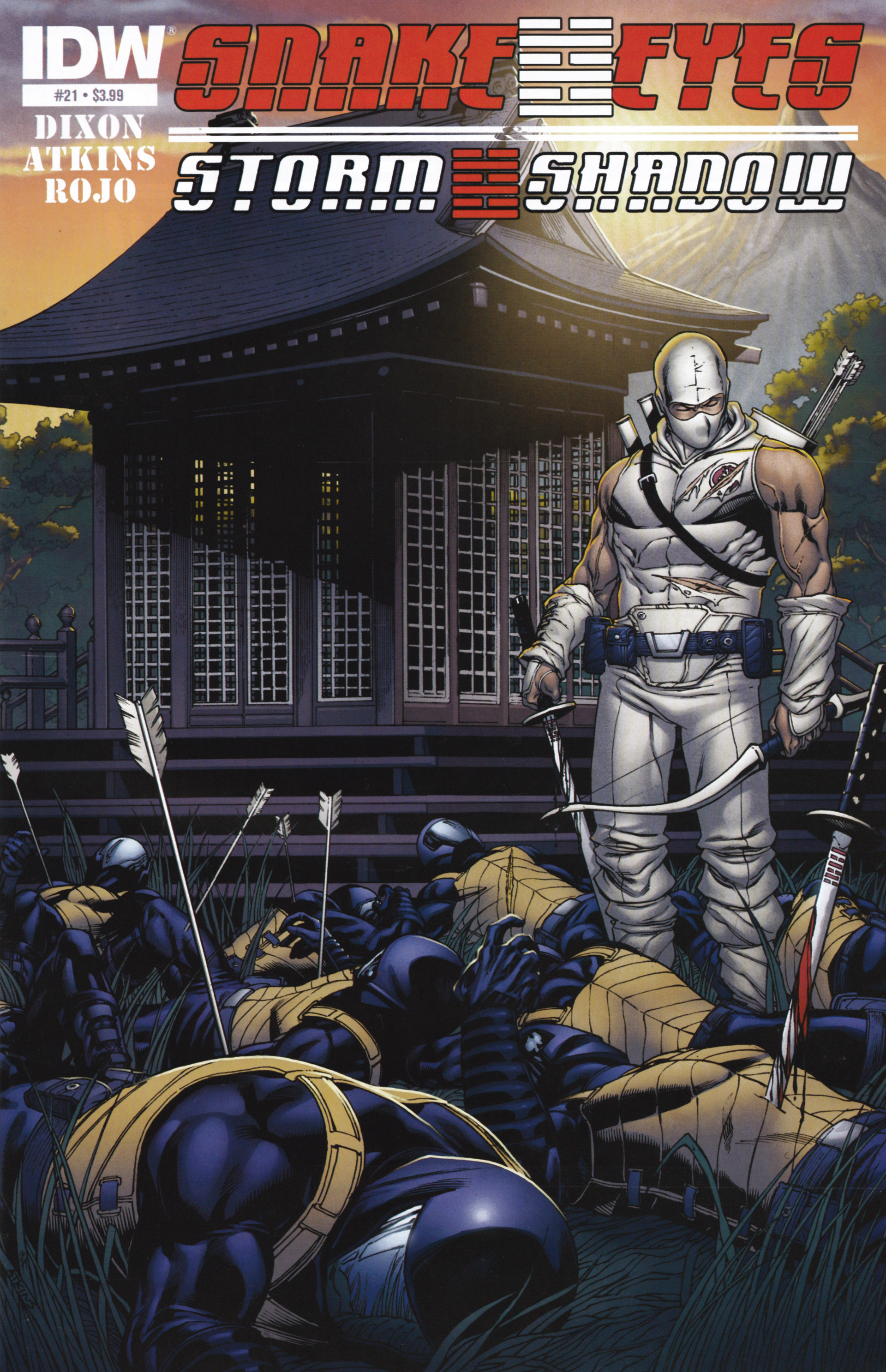 Read online Snake Eyes and Storm Shadow comic -  Issue #21 - 1