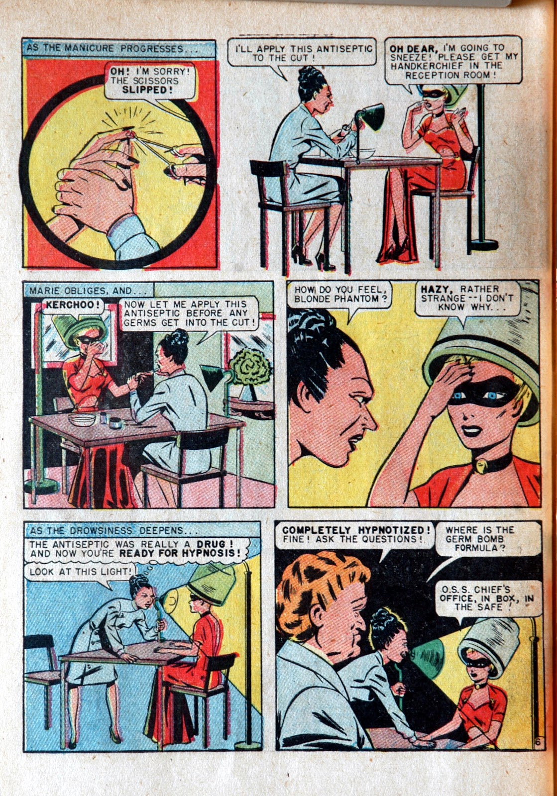Blonde Phantom Comics issue 12 - Page 46