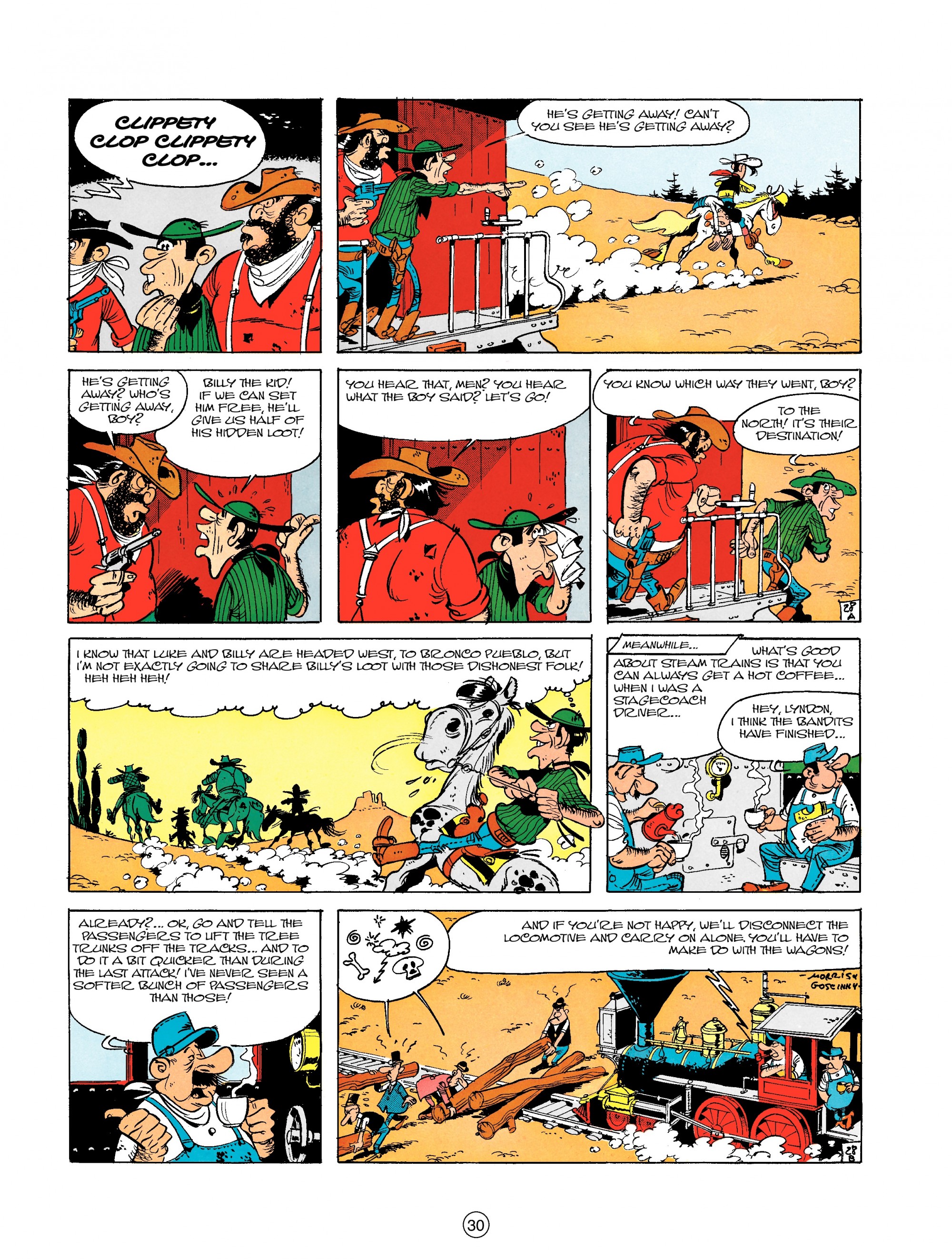 Read online A Lucky Luke Adventure comic -  Issue #18 - 30