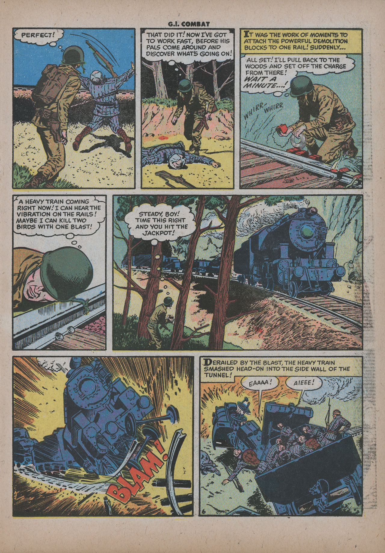 Read online G.I. Combat (1952) comic -  Issue #34 - 23