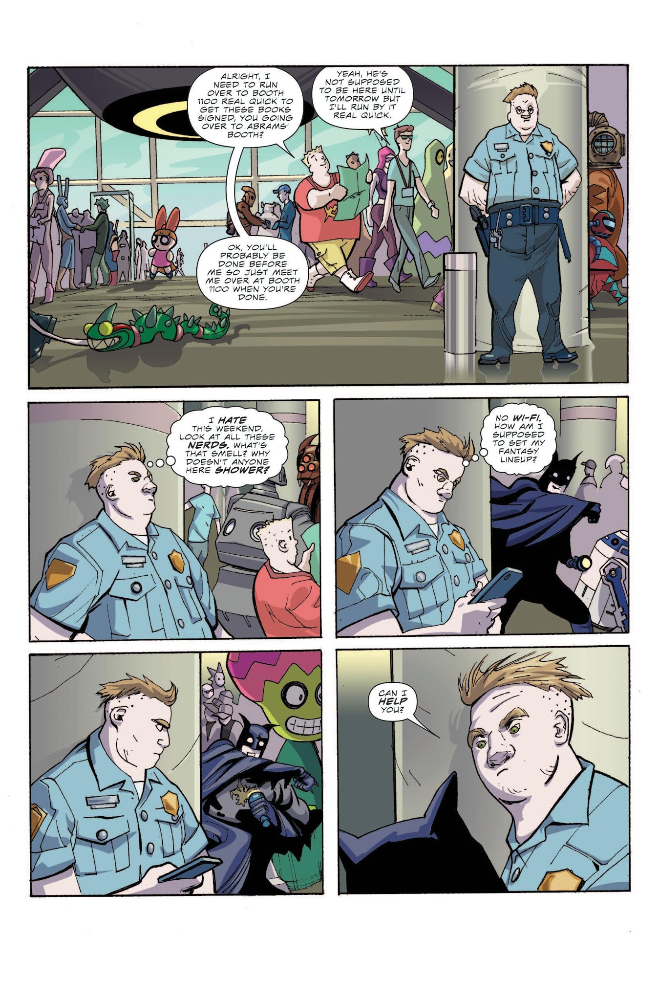 Read online Revenge of the Fanboys! comic -  Issue #1 - 9