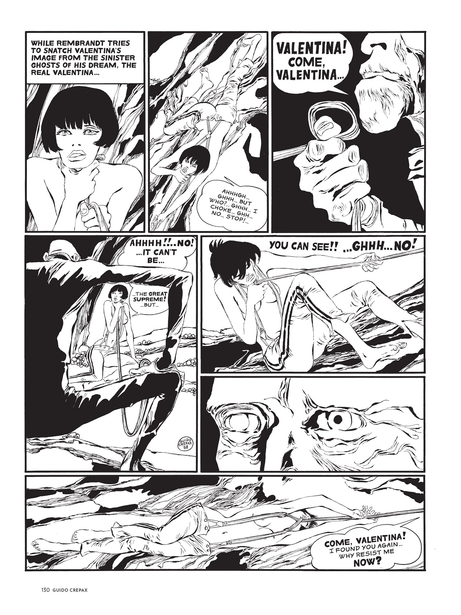 Read online The Complete Crepax comic -  Issue # TPB 1 - 124