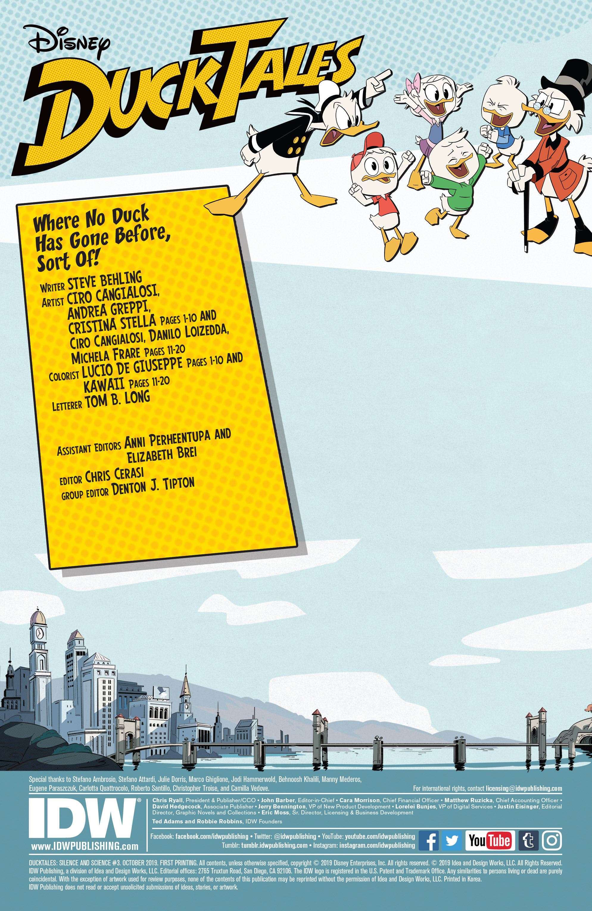 Read online DuckTales: Silence and Science comic -  Issue #3 - 2