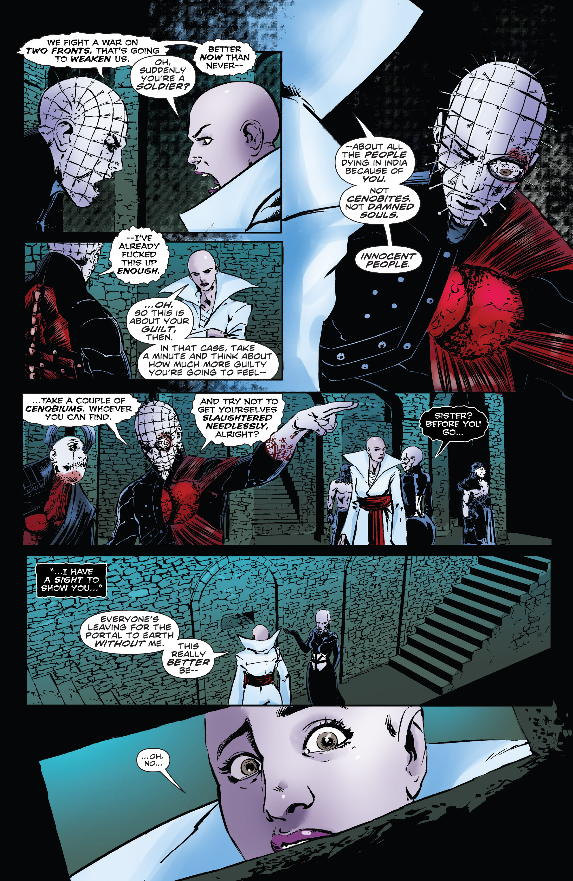 Read online Clive Barker's Hellraiser: The Dark Watch comic -  Issue # TPB 3 - 87