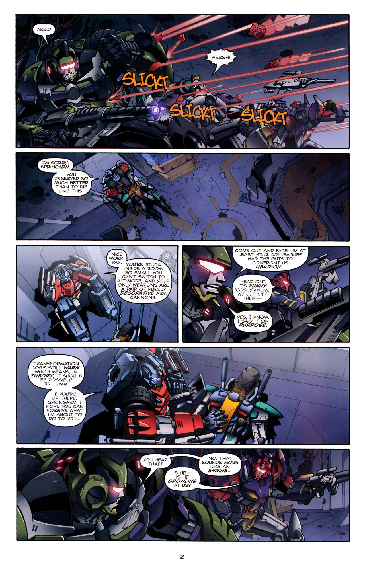 Read online The Transformers (2009) comic -  Issue #23 - 15