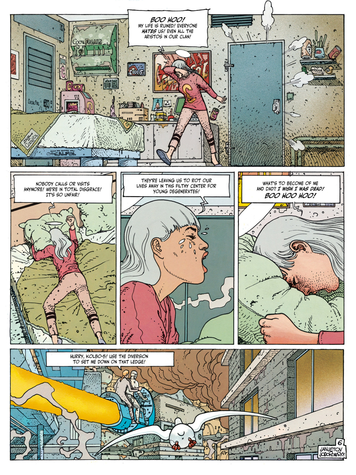 Read online Before the Incal comic -  Issue #4 - 9
