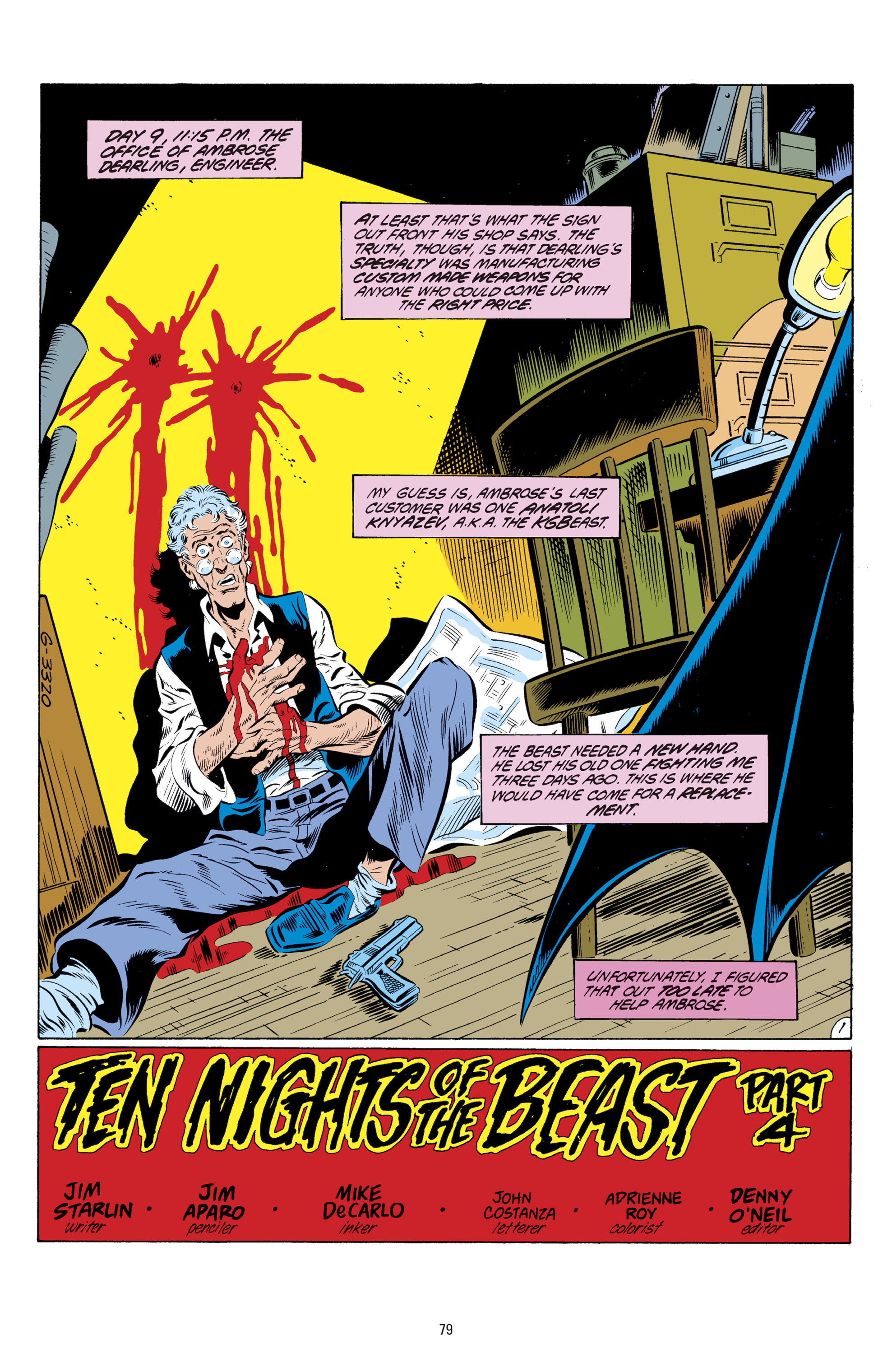 Read online Batman: The Caped Crusader comic -  Issue # TPB 1 (Part 1) - 79