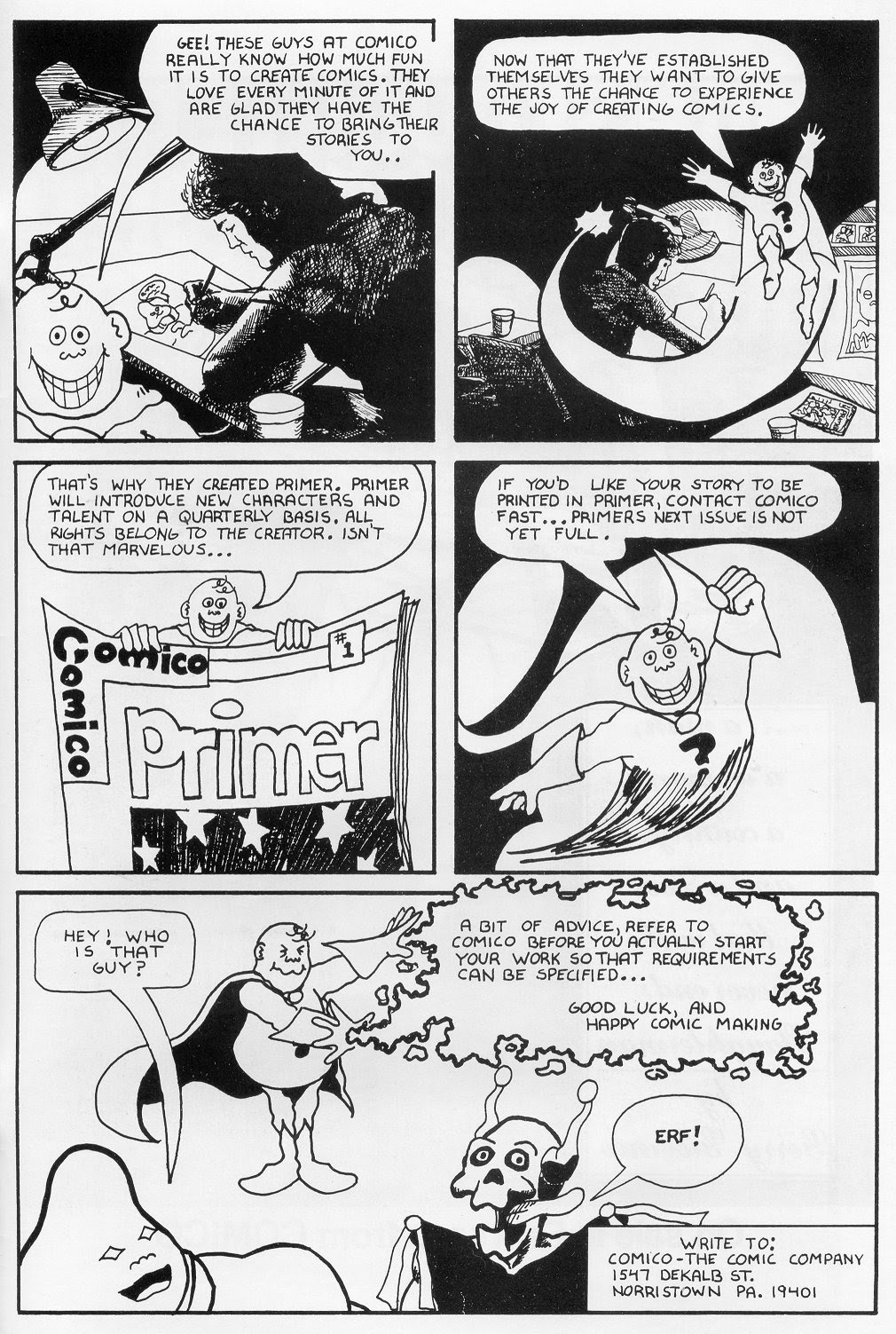 Read online Comico Primer comic -  Issue #2 - 33