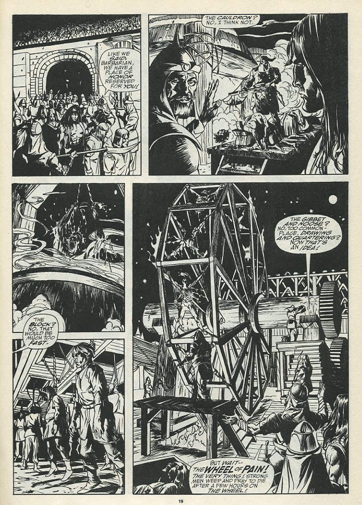 The Savage Sword Of Conan issue 185 - Page 21