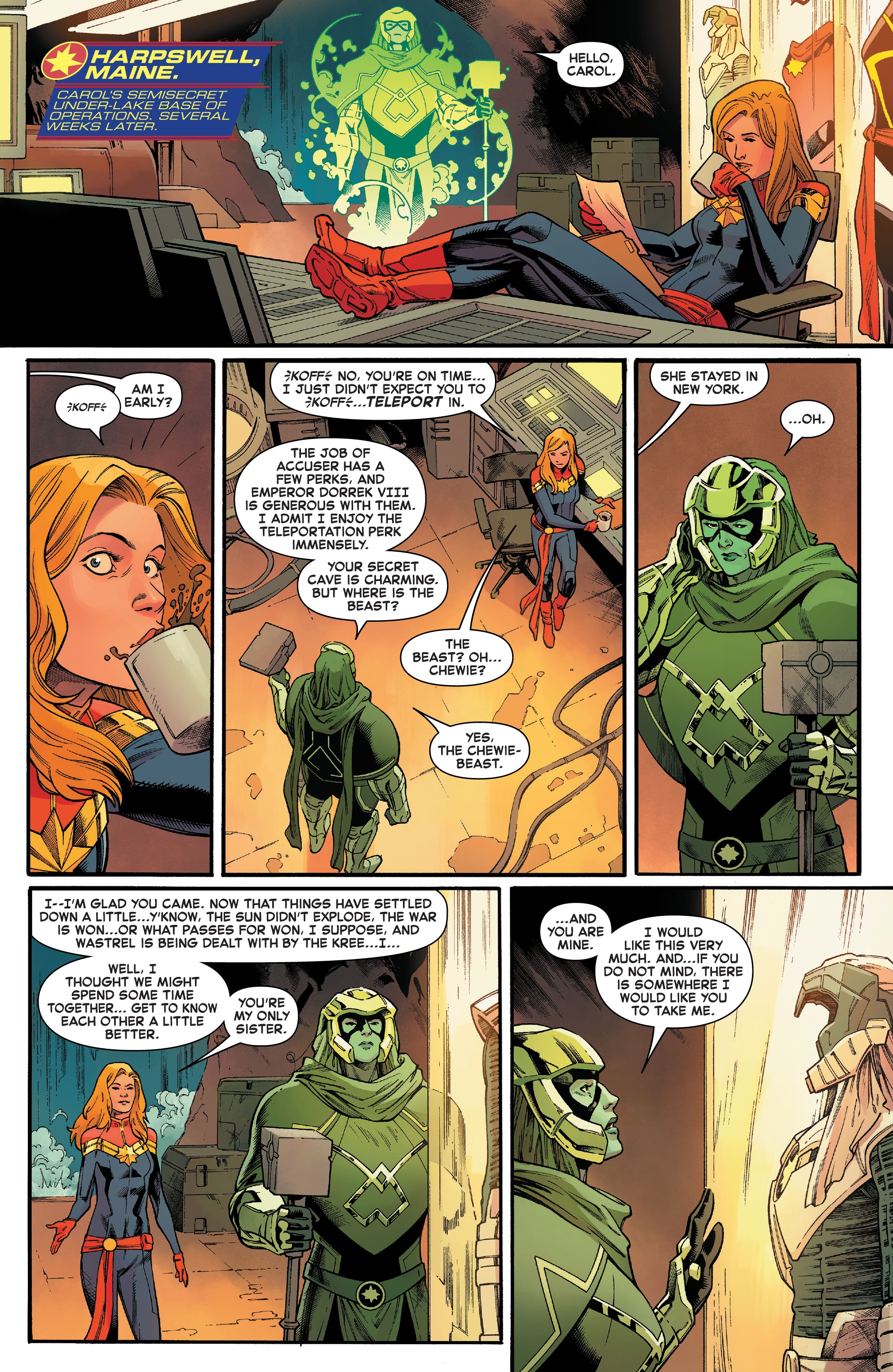 Read online Captain Marvel (2019) comic -  Issue #21 - 21