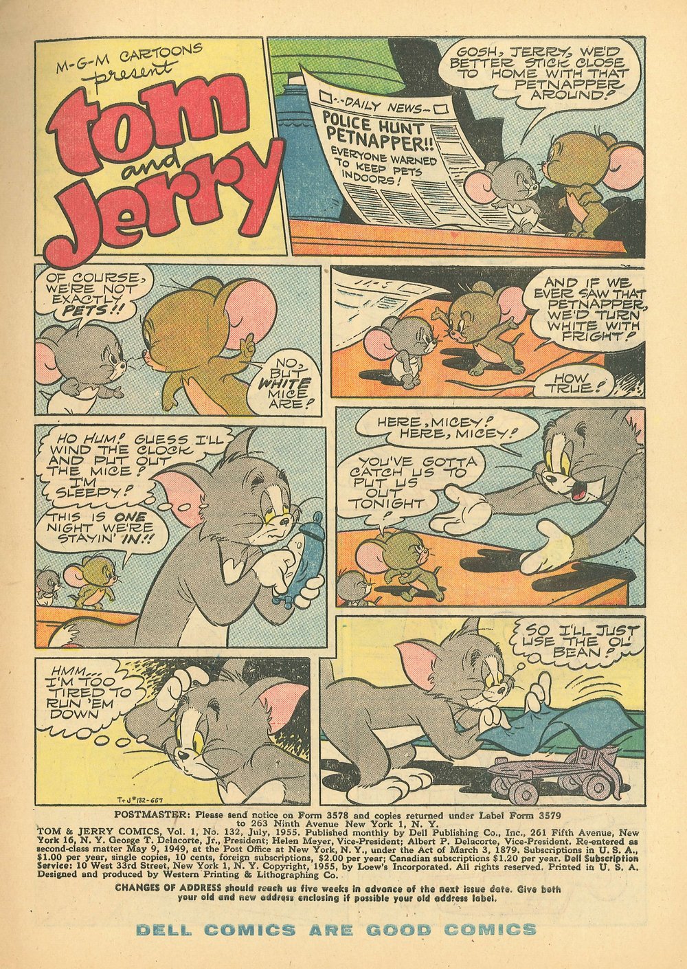 Read online Tom & Jerry Comics comic -  Issue #132 - 3