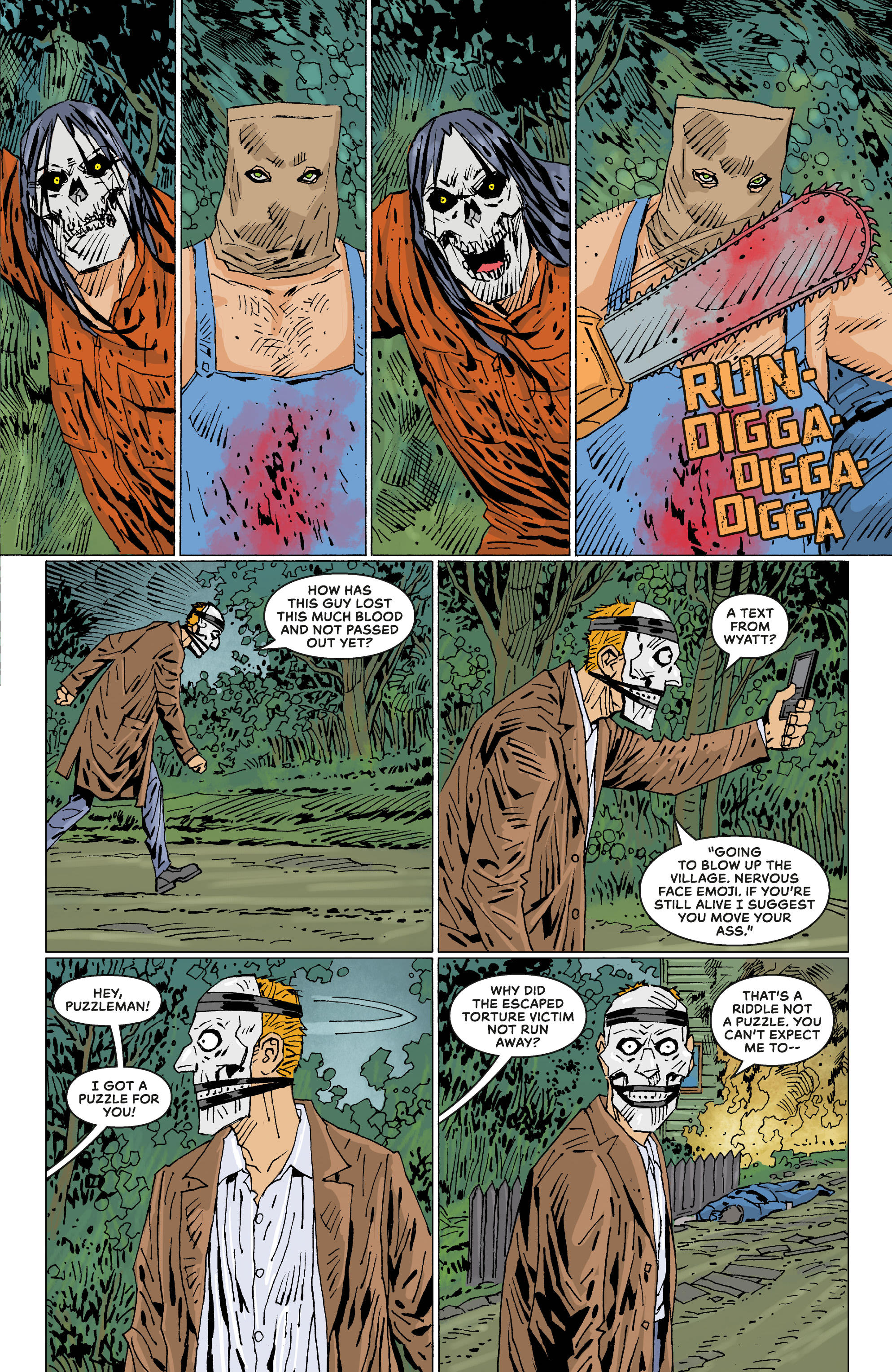 Read online Where Monsters Lie comic -  Issue #4 - 9
