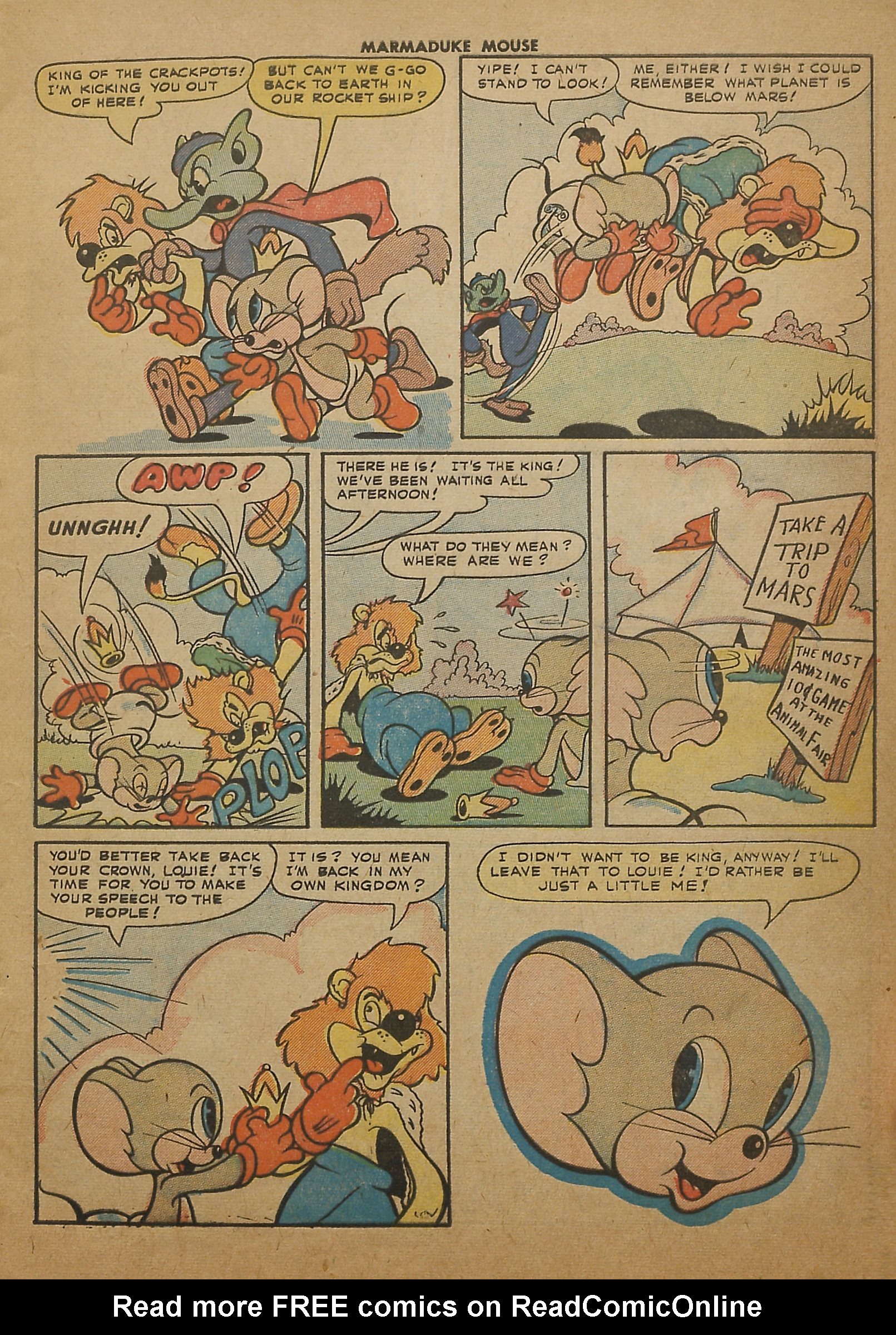 Read online Marmaduke Mouse comic -  Issue #51 - 9