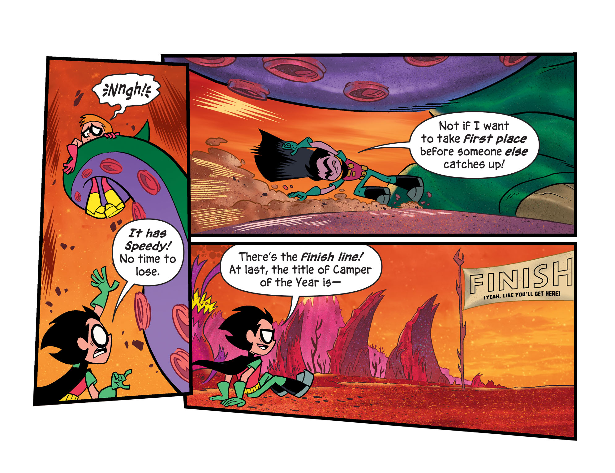 Read online Teen Titans Go! To Camp comic -  Issue #13 - 15
