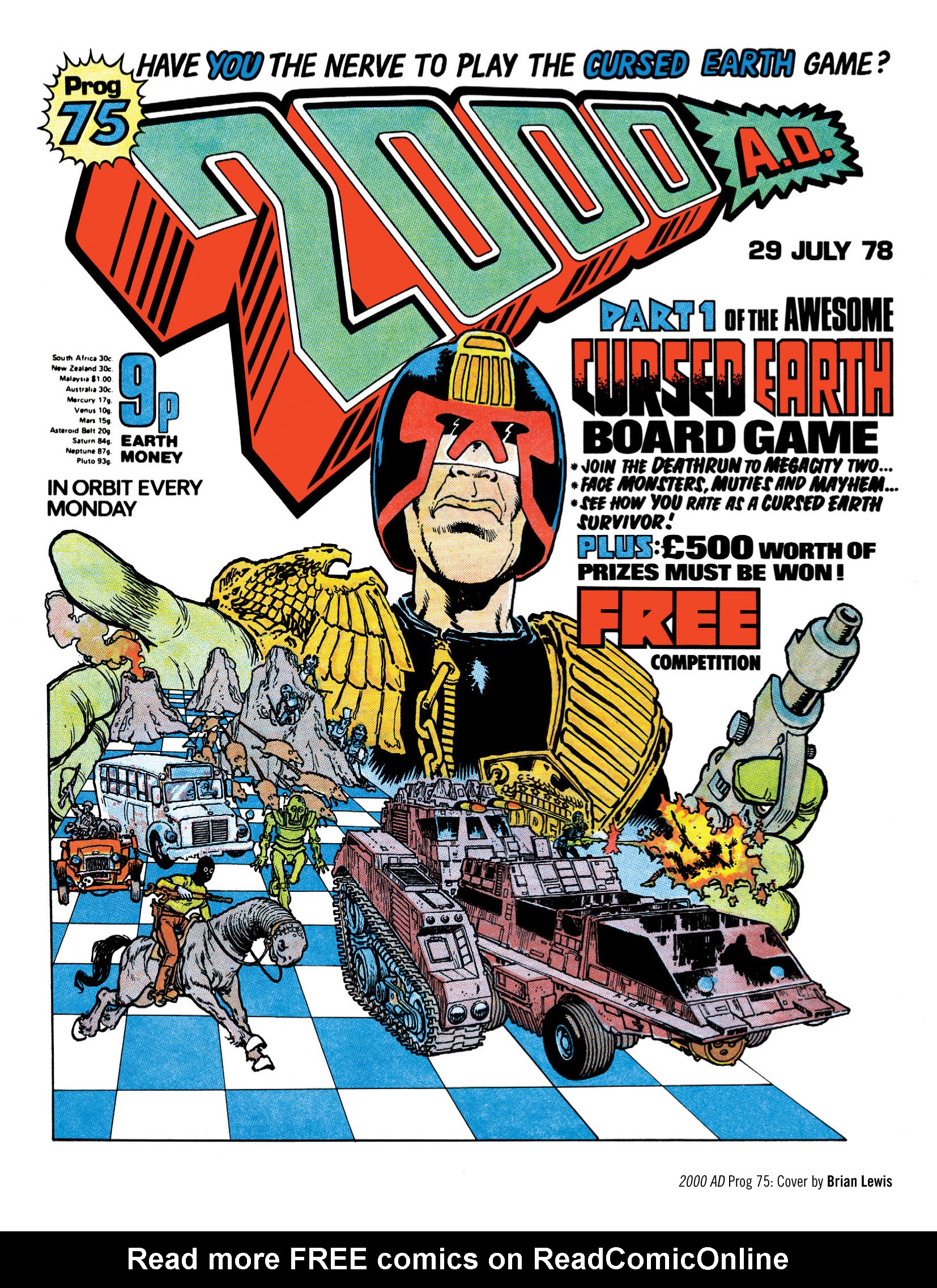 Read online Judge Dredd: The Cursed Earth Uncensored comic -  Issue # TPB - 178