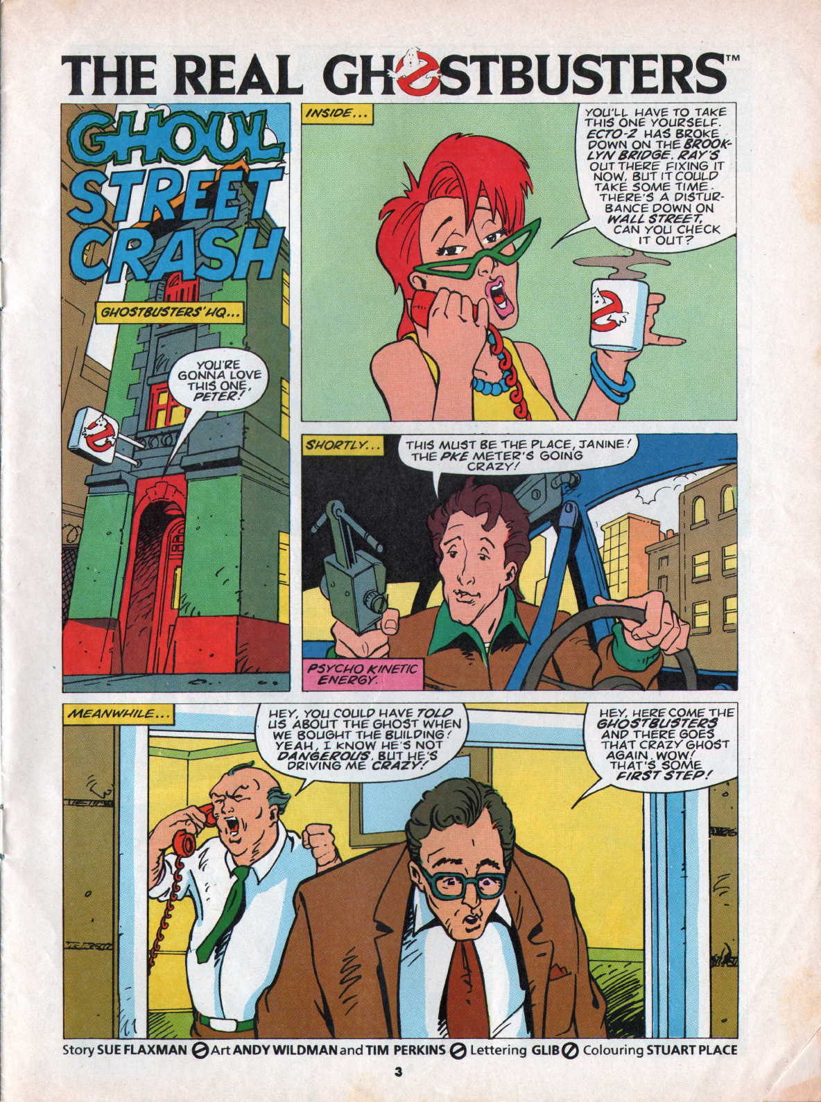 Read online The Real Ghostbusters comic -  Issue #39 - 3