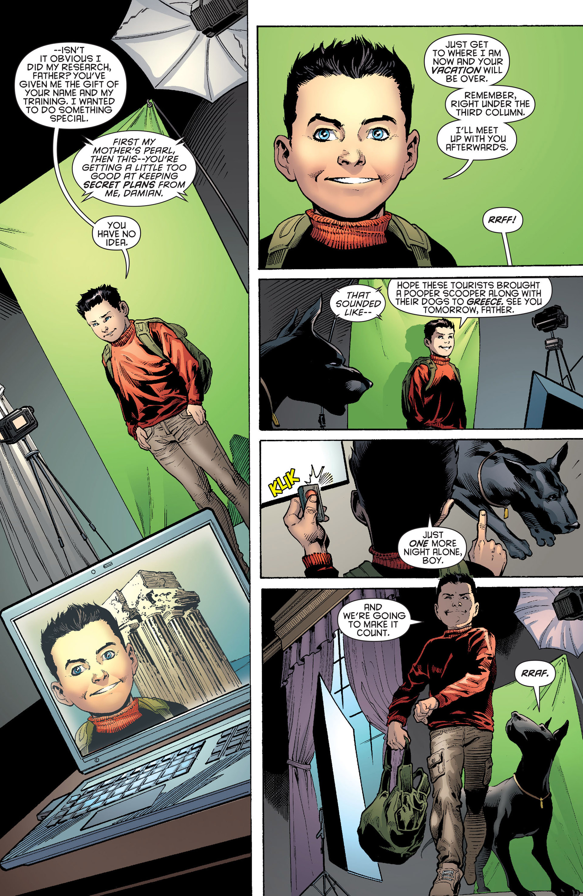 Read online Batman and Robin (2011) comic -  Issue # Annual 1 - 27
