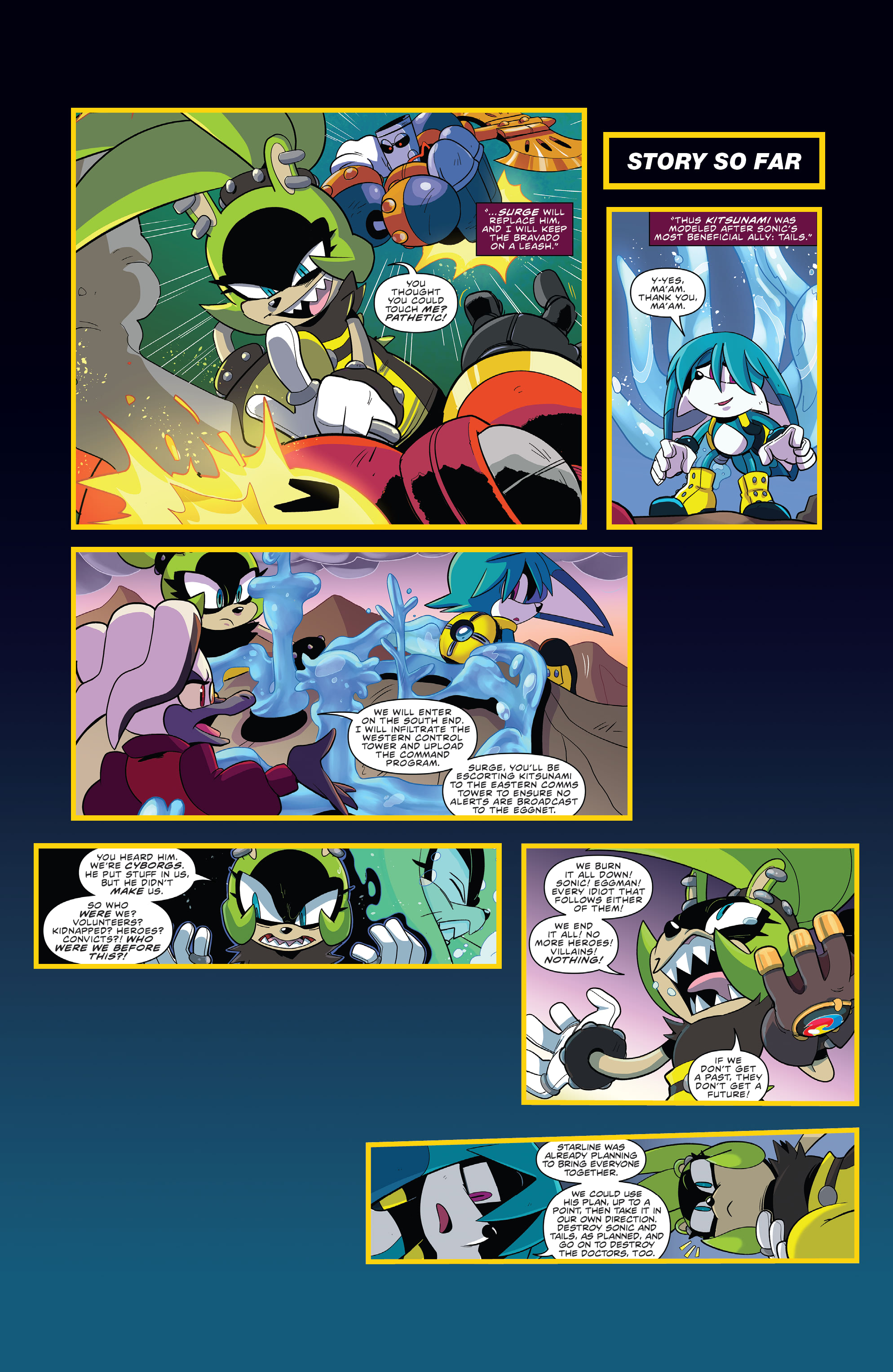 Read online Sonic the Hedgehog: Imposter Syndrome comic -  Issue #4 - 3