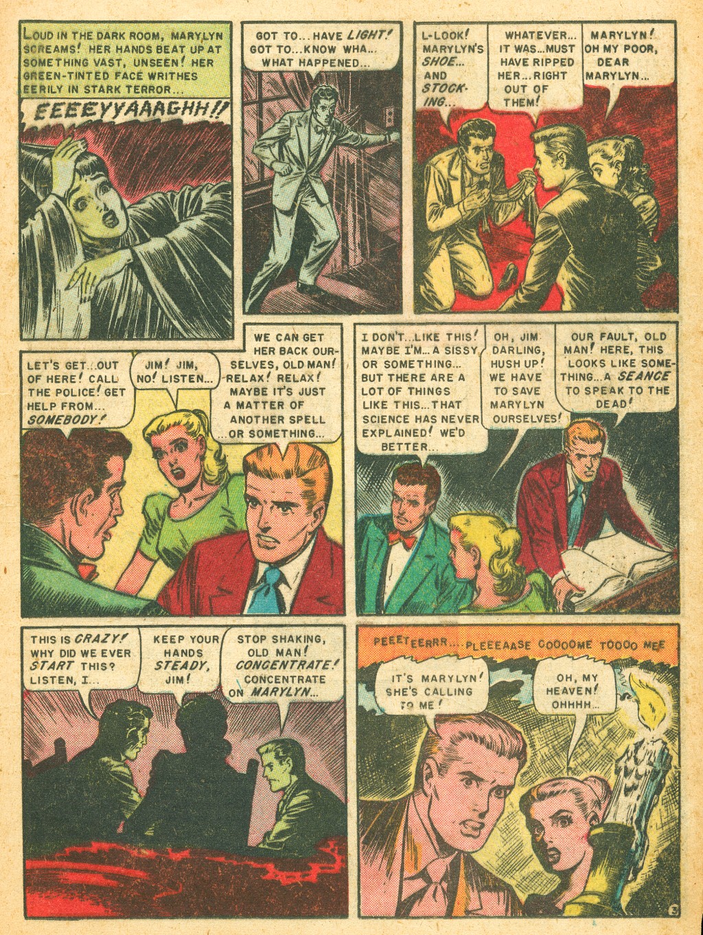 Read online Tales From The Crypt (1950) comic -  Issue #20 - 14
