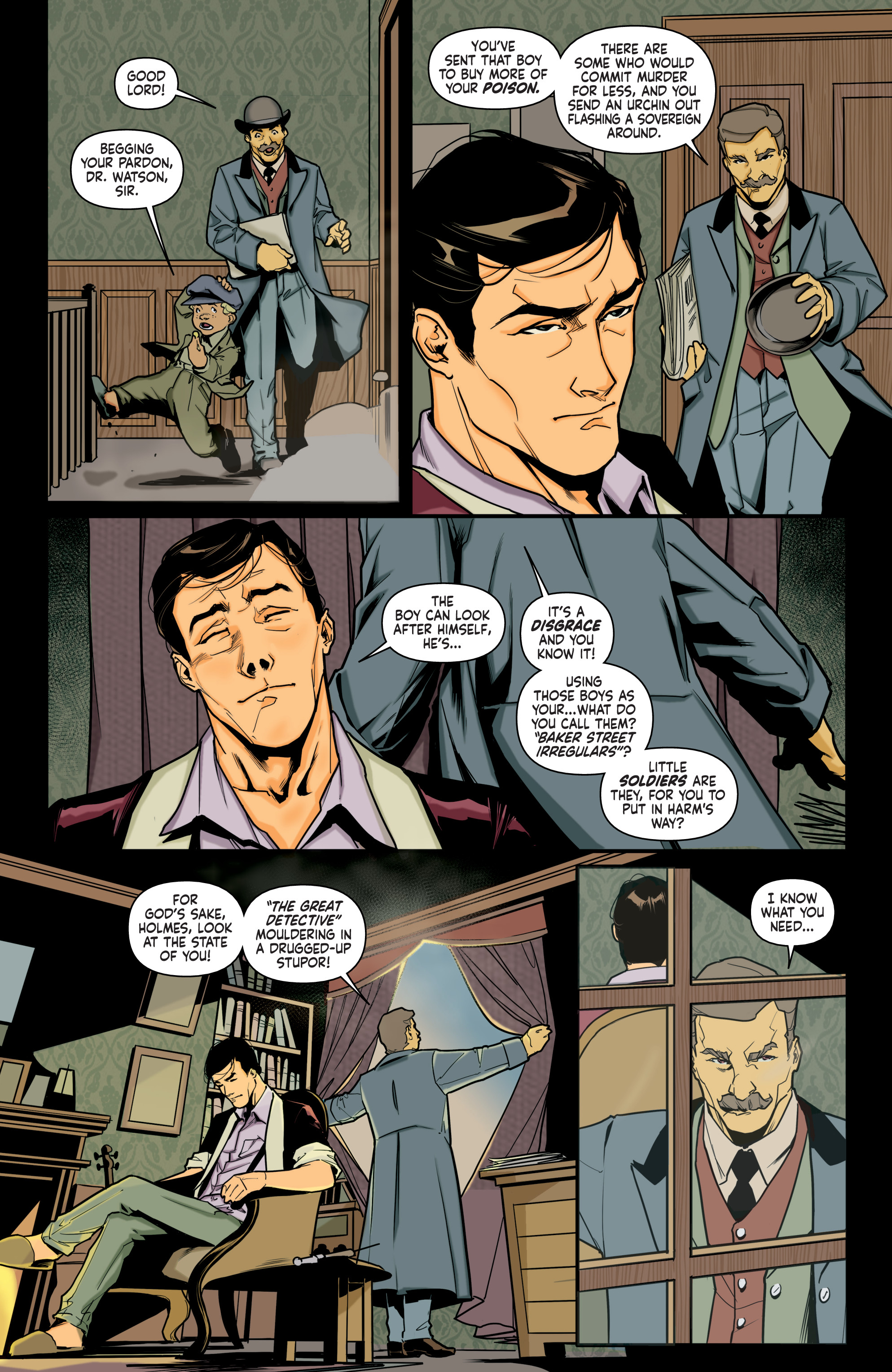 Read online Sherlock Holmes: The Vanishing Man comic -  Issue # _TPB 1 - 13