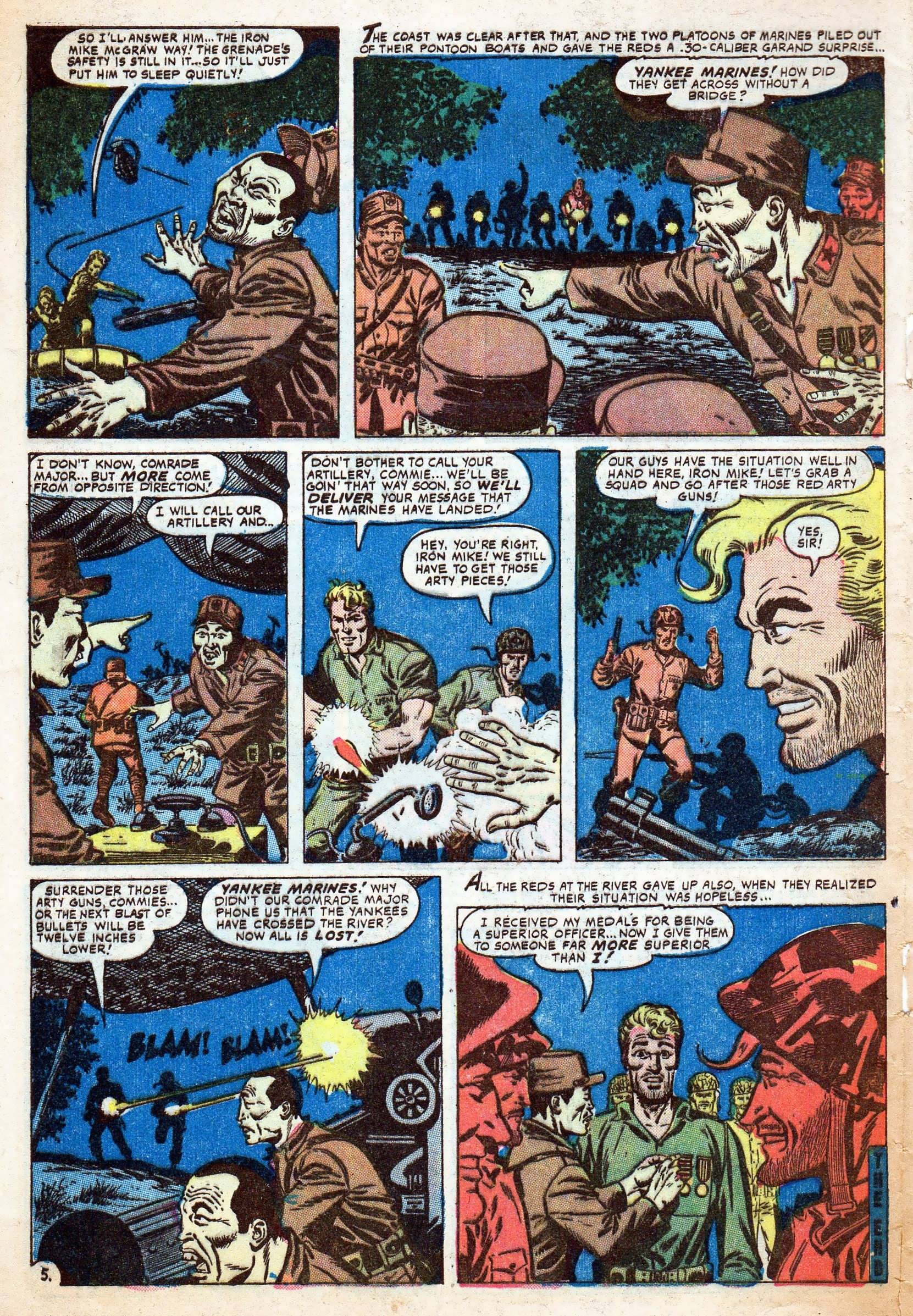 Read online Marines in Battle comic -  Issue #18 - 32