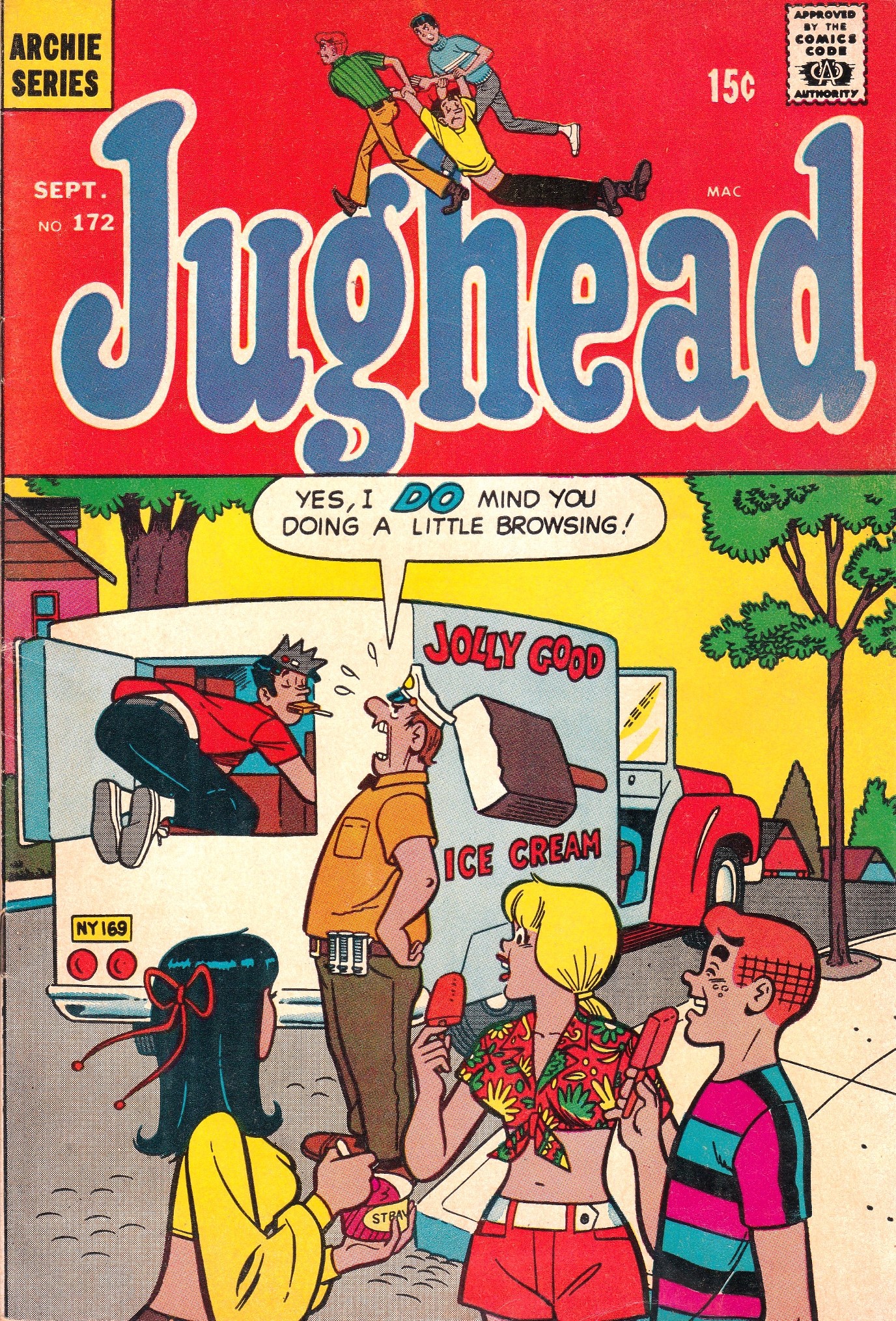 Read online Jughead (1965) comic -  Issue #172 - 1