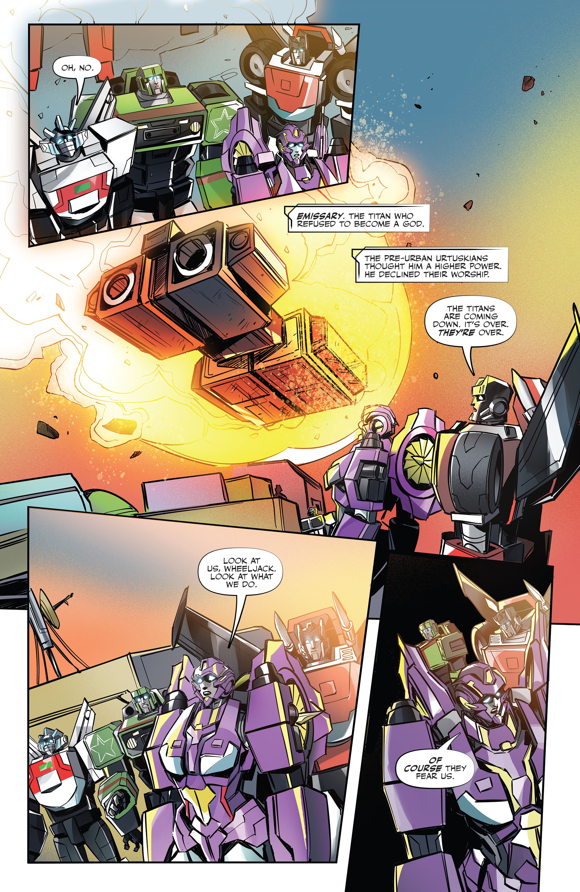 Read online Transformers: Escape comic -  Issue #4 - 18