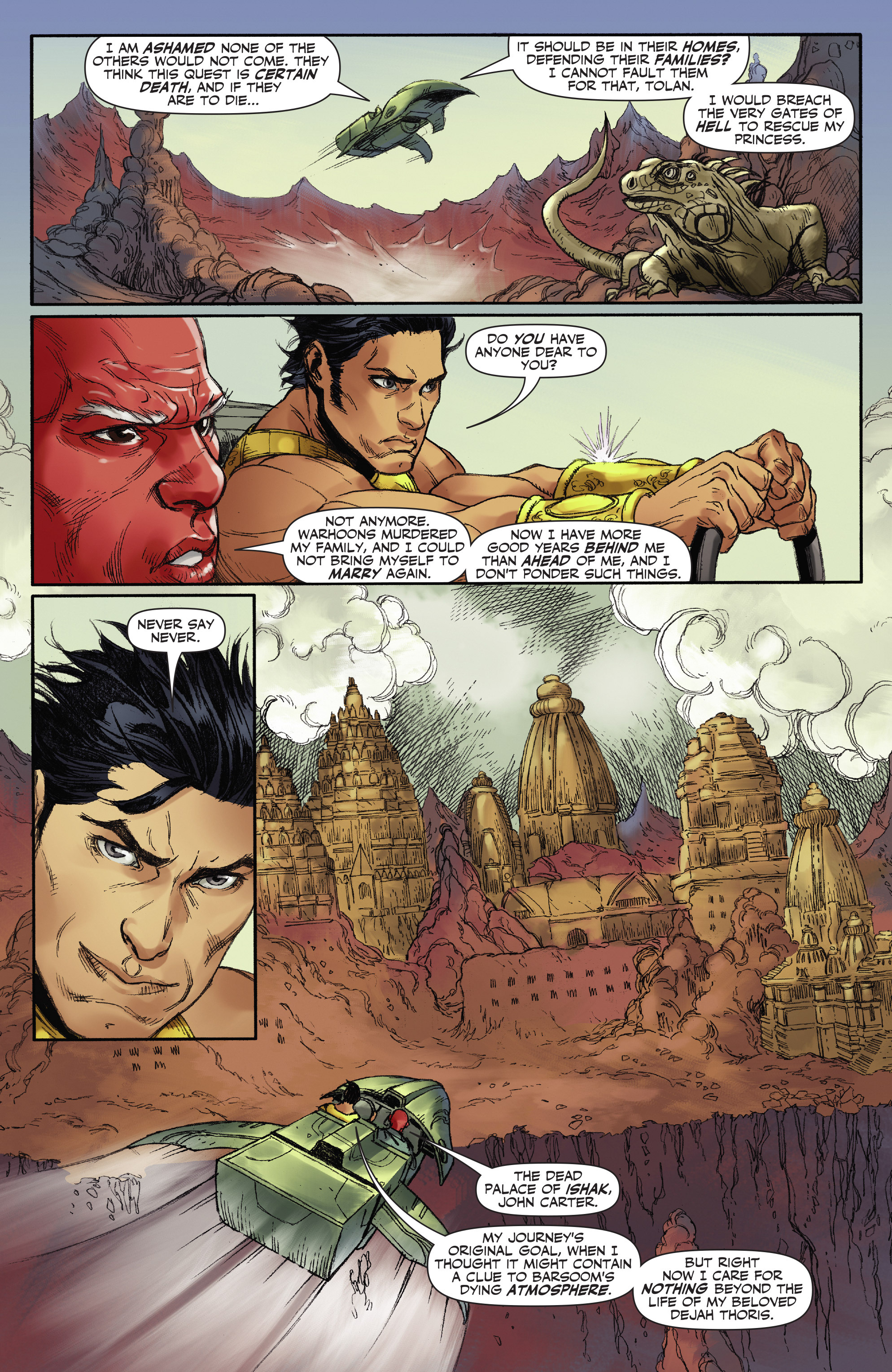 Read online John Carter, Warlord of Mars (2014) comic -  Issue #9 - 11