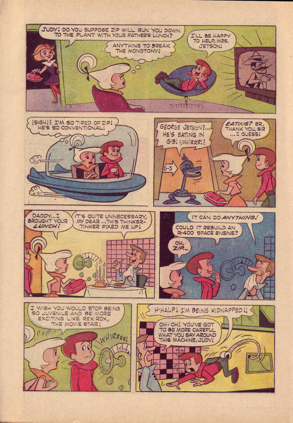 Read online The Jetsons (1963) comic -  Issue #20 - 22