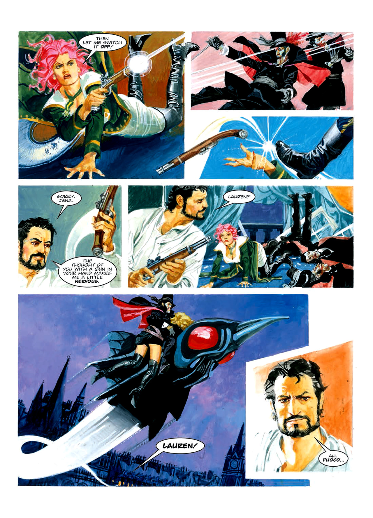 Read online Nikolai Dante comic -  Issue # TPB 7 - 23