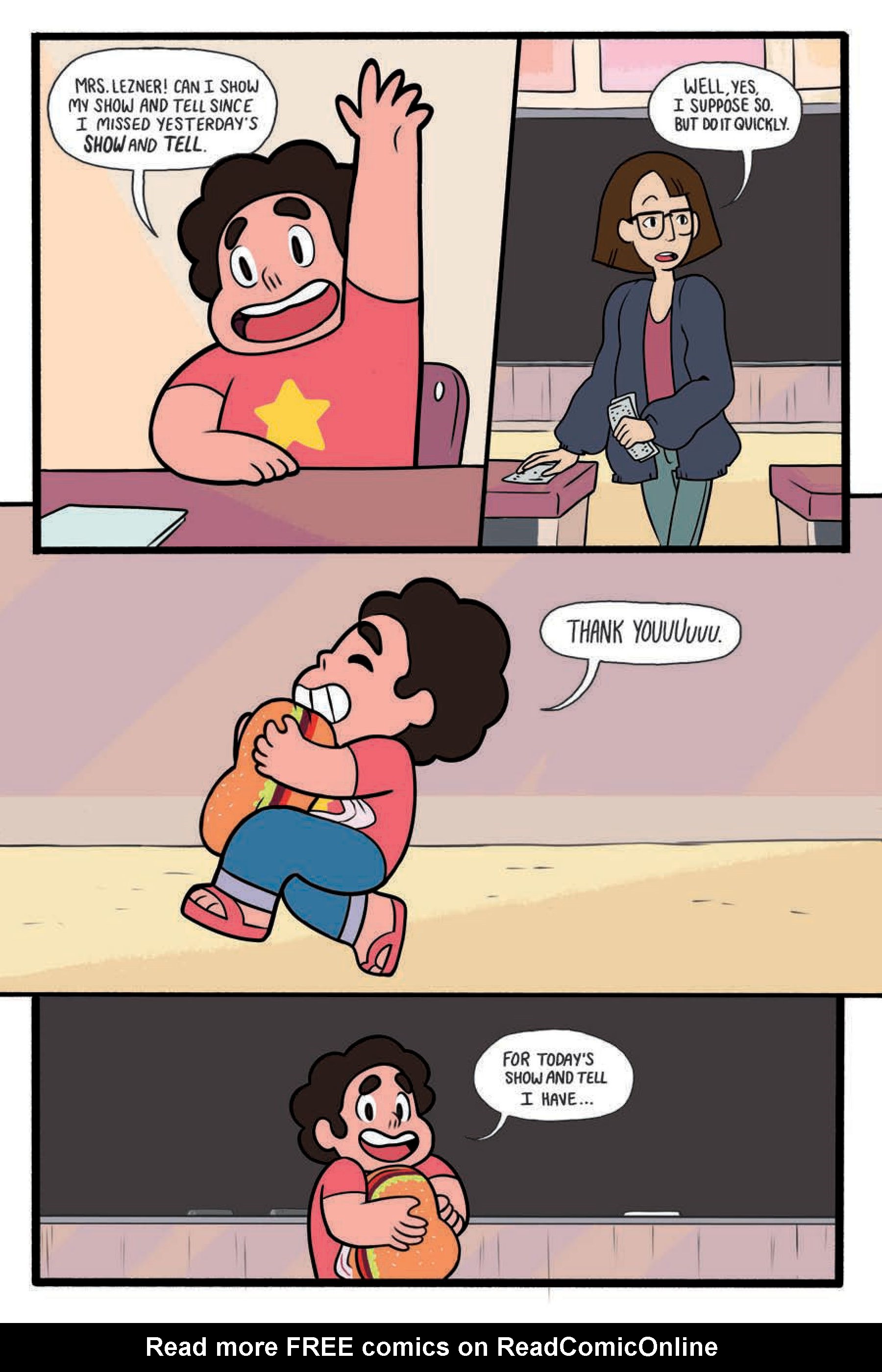 Read online Steven Universe: Too Cool For School comic -  Issue # TPB - 60