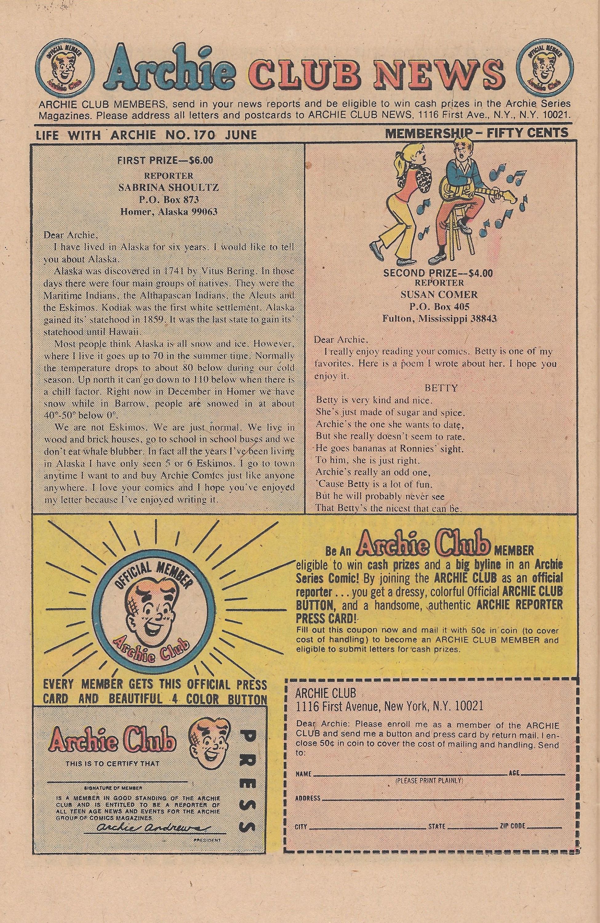 Read online Life With Archie (1958) comic -  Issue #170 - 26
