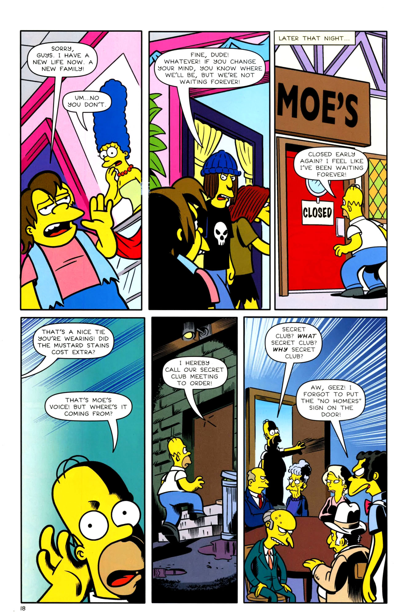 Read online Bongo Comics presents Comic Book Guy: The Comic Book comic -  Issue #4 - 20