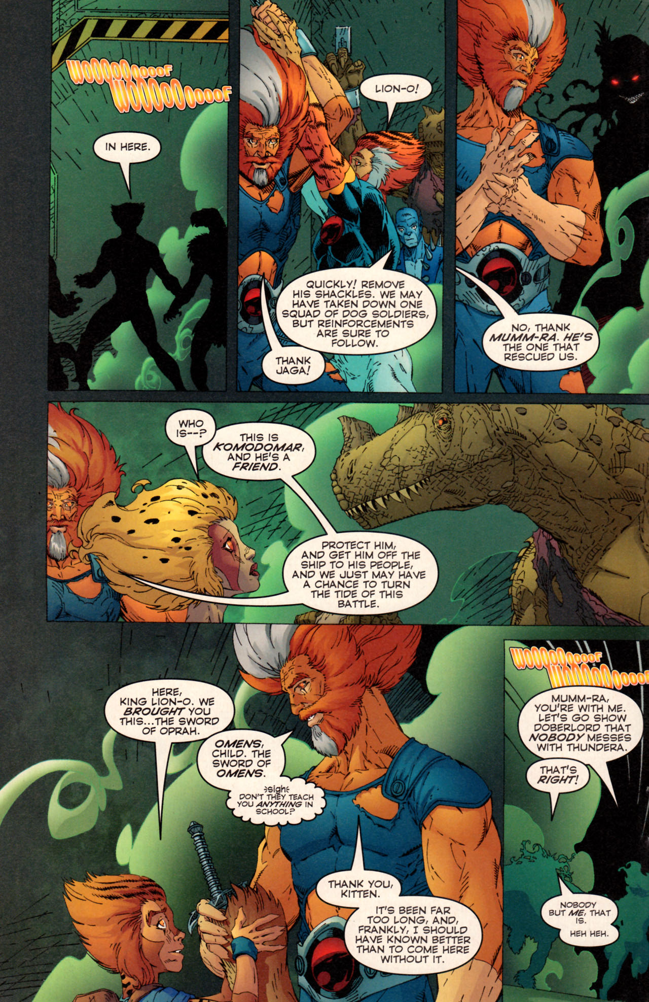 Read online ThunderCats: Dogs of War comic -  Issue #5 - 9