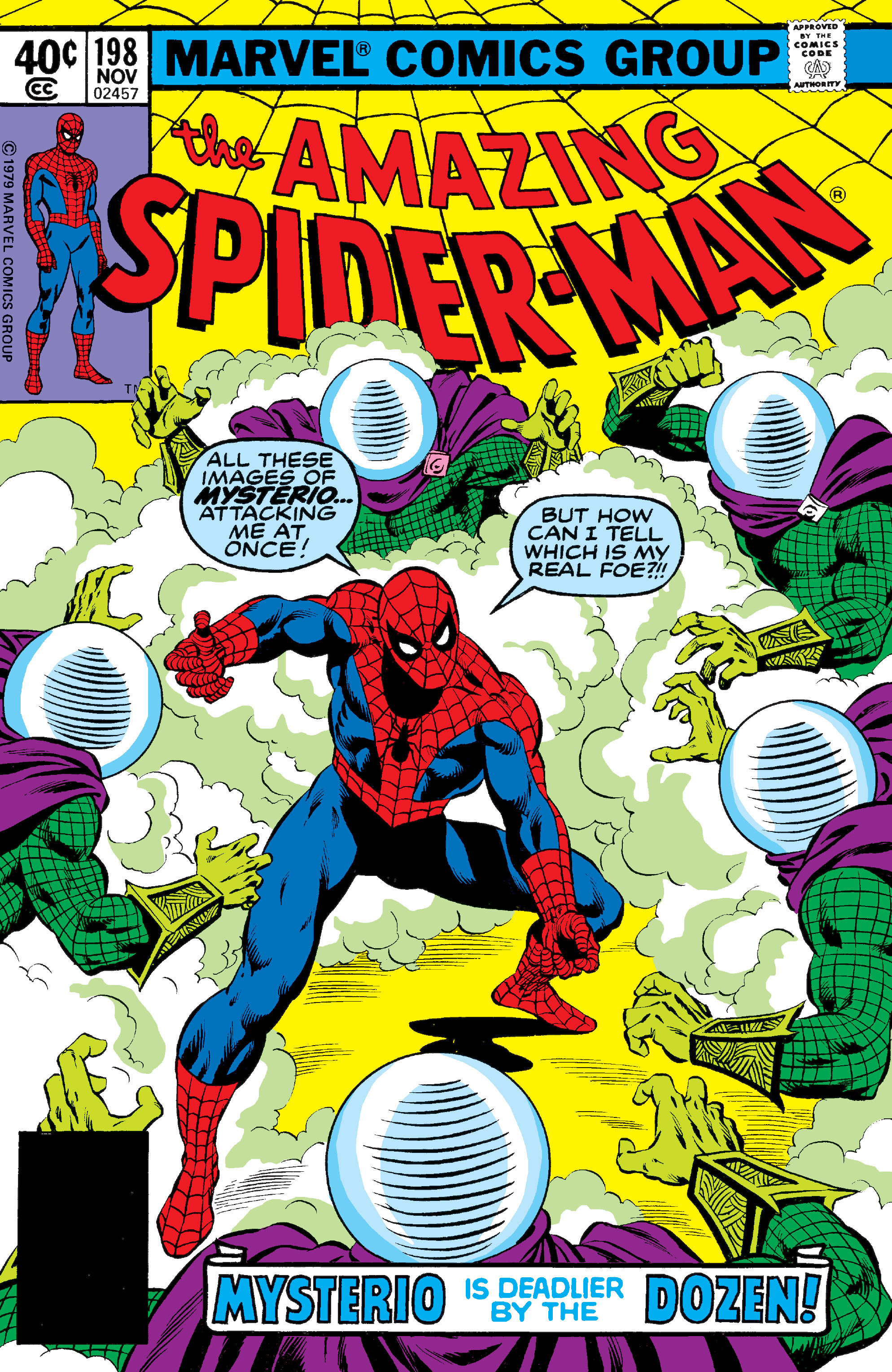 Read online The Amazing Spider-Man (1963) comic -  Issue #198 - 1