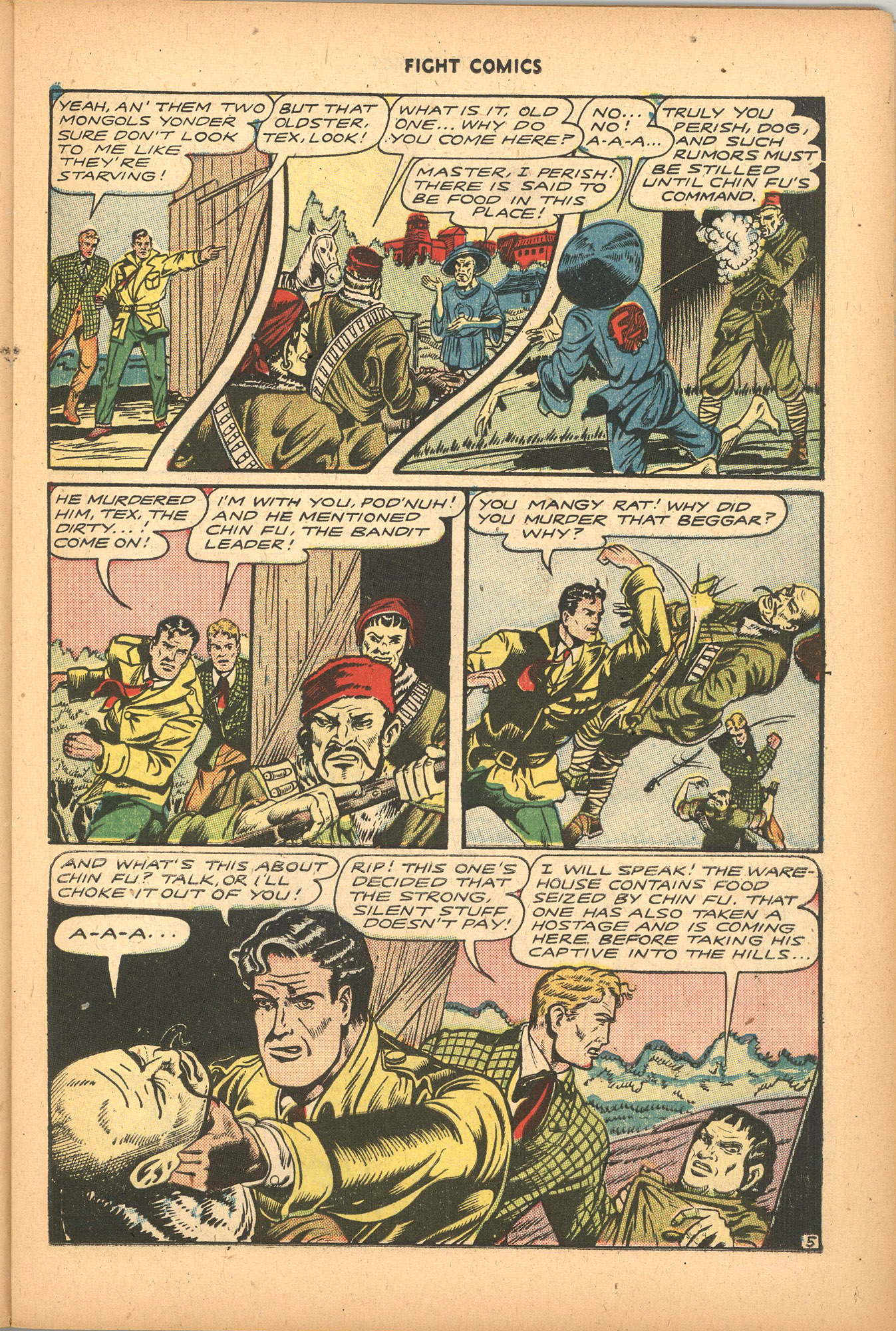 Read online Fight Comics comic -  Issue #48 - 17