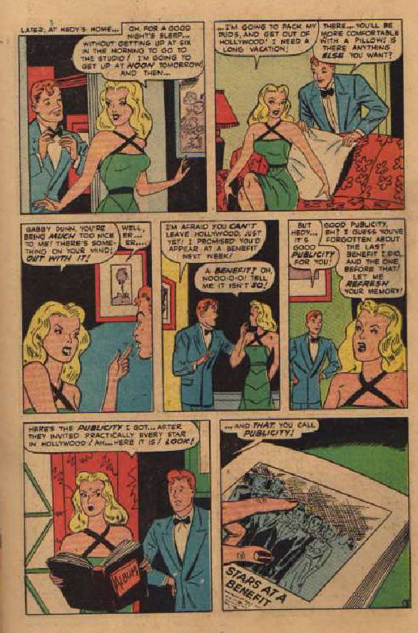 Read online Hedy Of Hollywood Comics comic -  Issue #41 - 13
