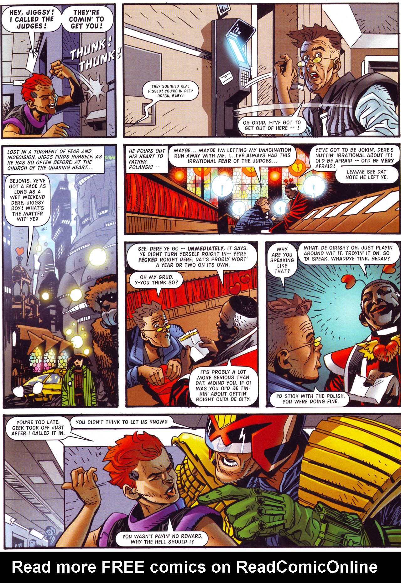 Read online Judge Dredd Megazine (vol. 3) comic -  Issue #64 - 9