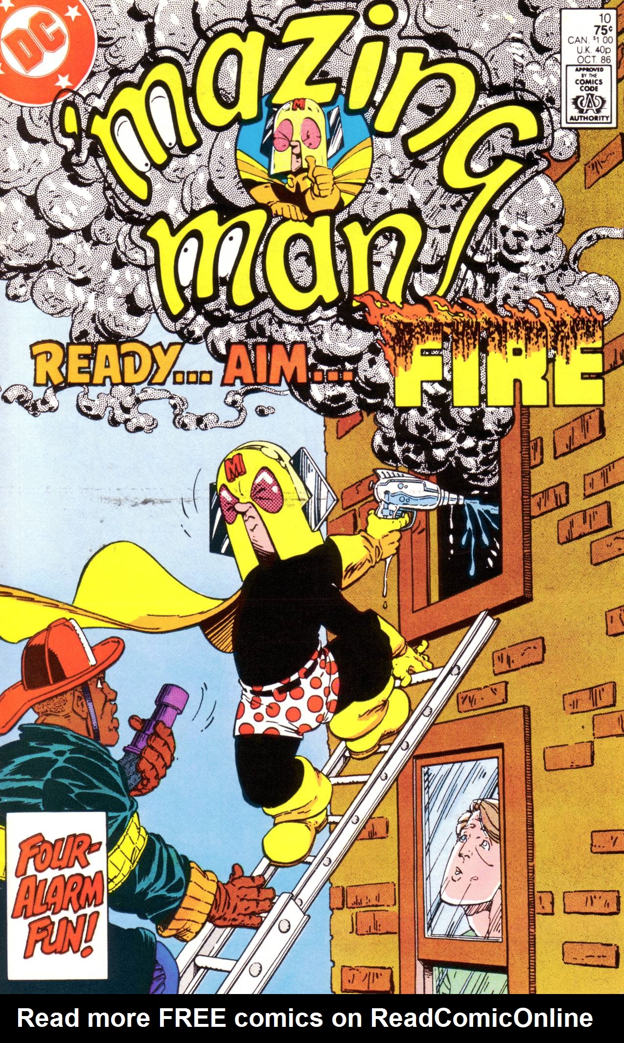 Read online 'Mazing Man comic -  Issue #10 - 1