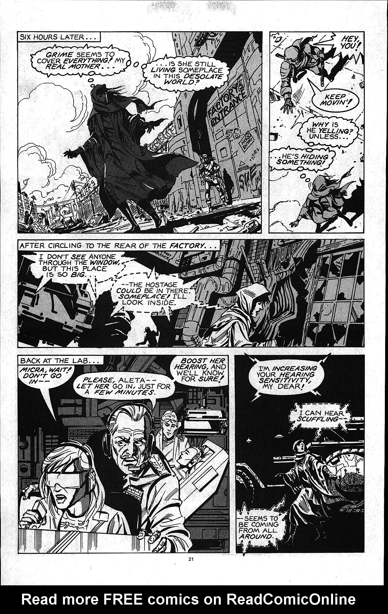 Read online MICRA: Mind Controlled Remote Automaton comic -  Issue #3 - 23