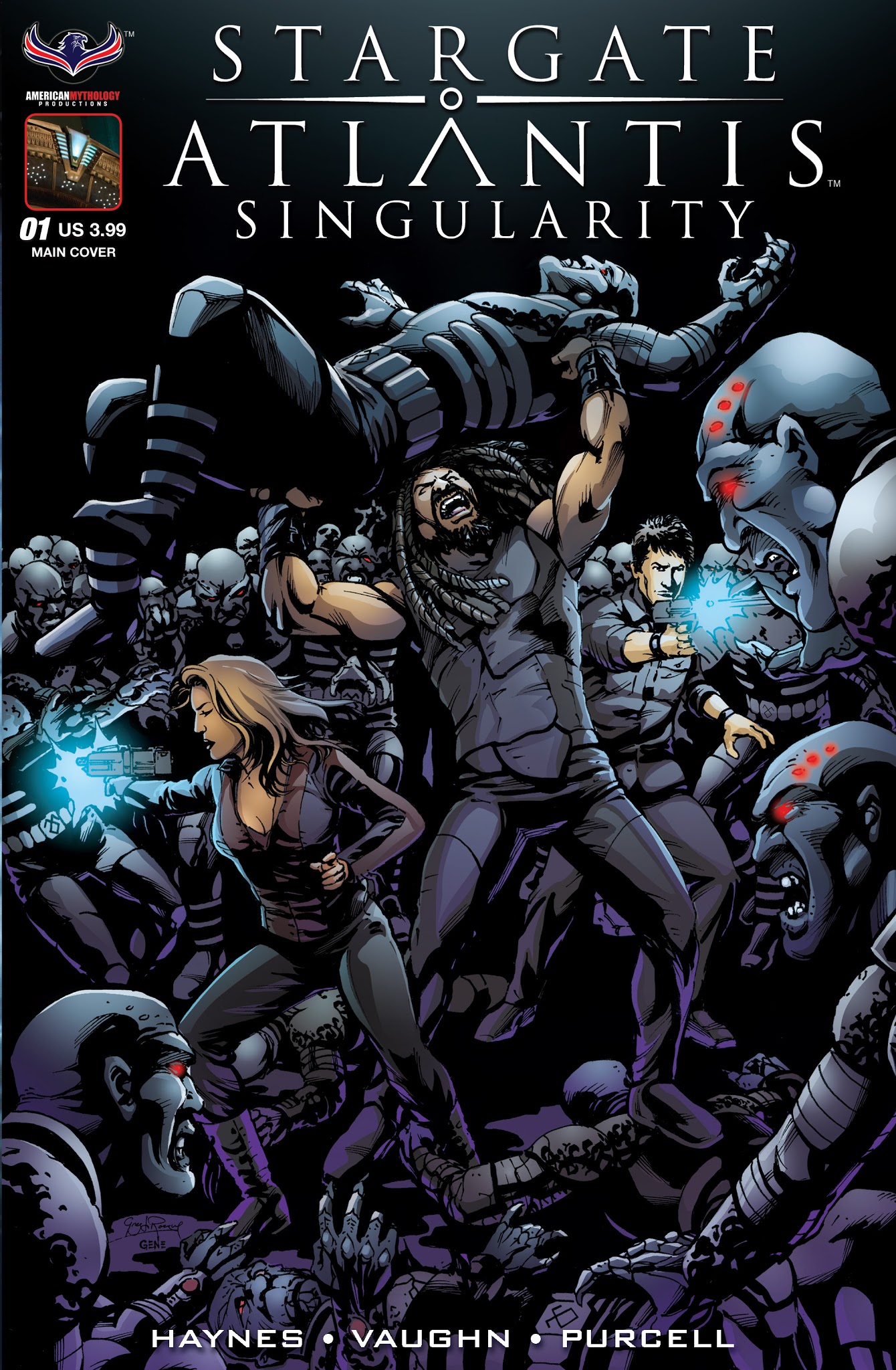 Read online Stargate Atlantis: Singularity comic -  Issue #1 - 1