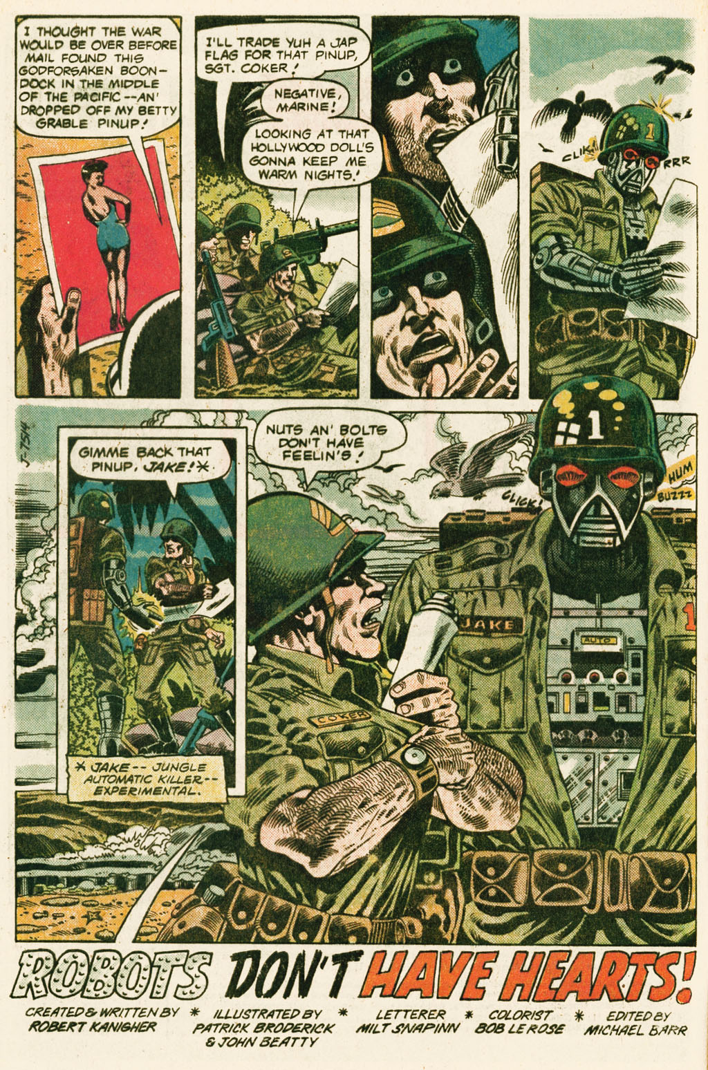 Read online Weird War Tales (1971) comic -  Issue #108 - 4