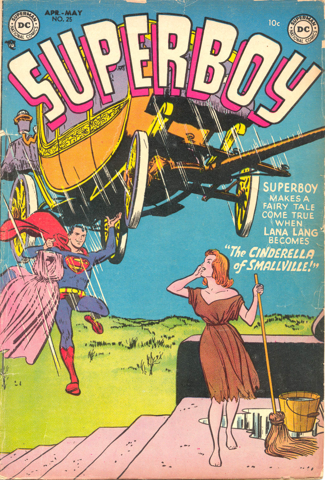 Read online Superboy (1949) comic -  Issue #25 - 1
