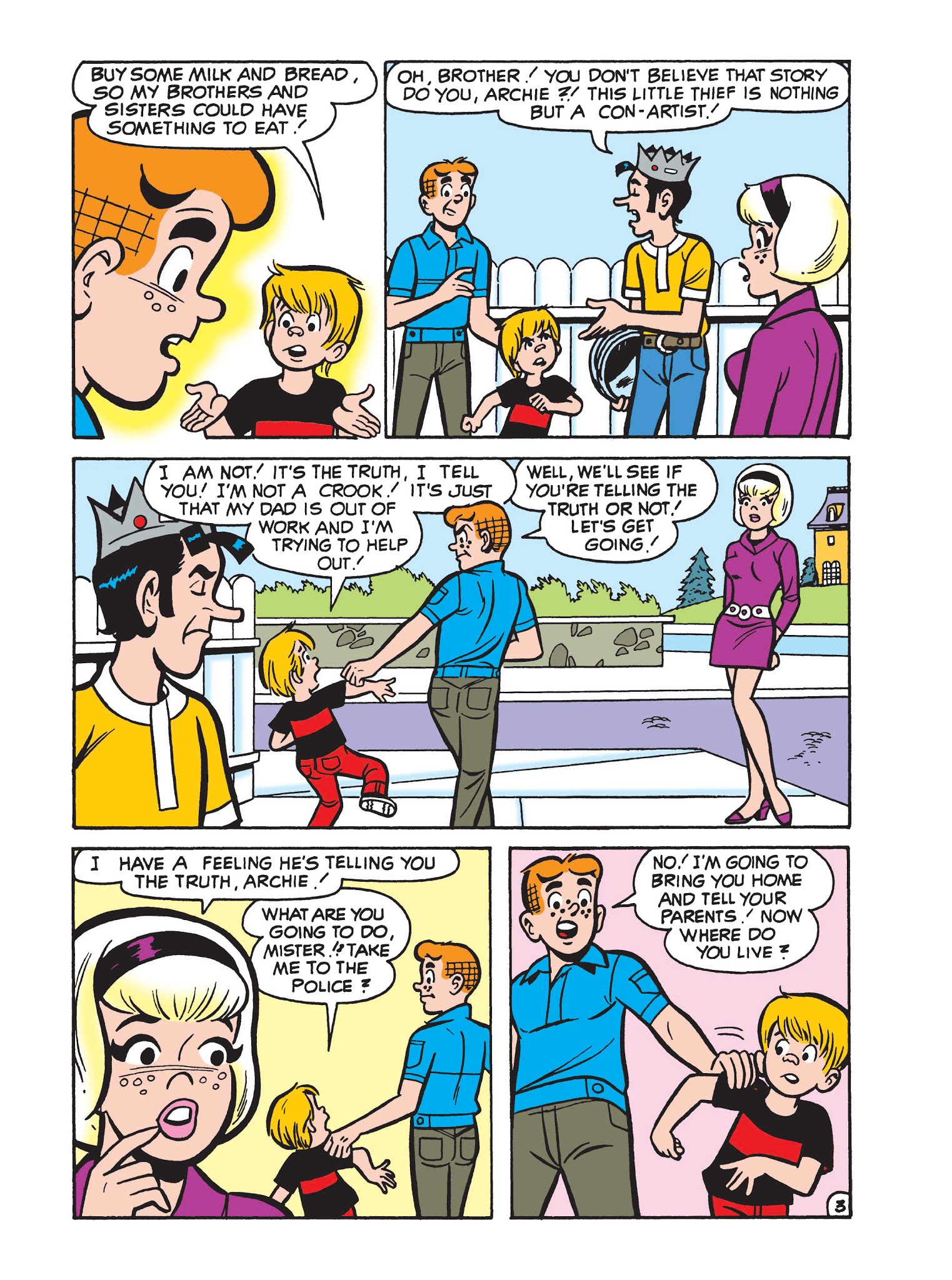 Read online Archie 75th Anniversary Digest comic -  Issue #7 - 186