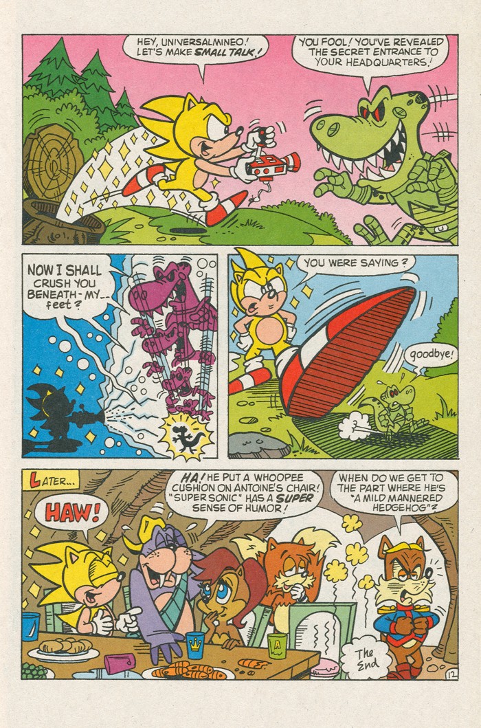 Read online Sonic Super Special comic -  Issue #3 - Sonic Firsts - 36