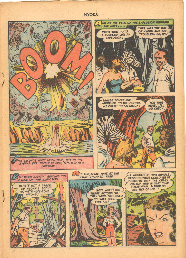 Read online Nyoka the Jungle Girl (1945) comic -  Issue #69 - 19
