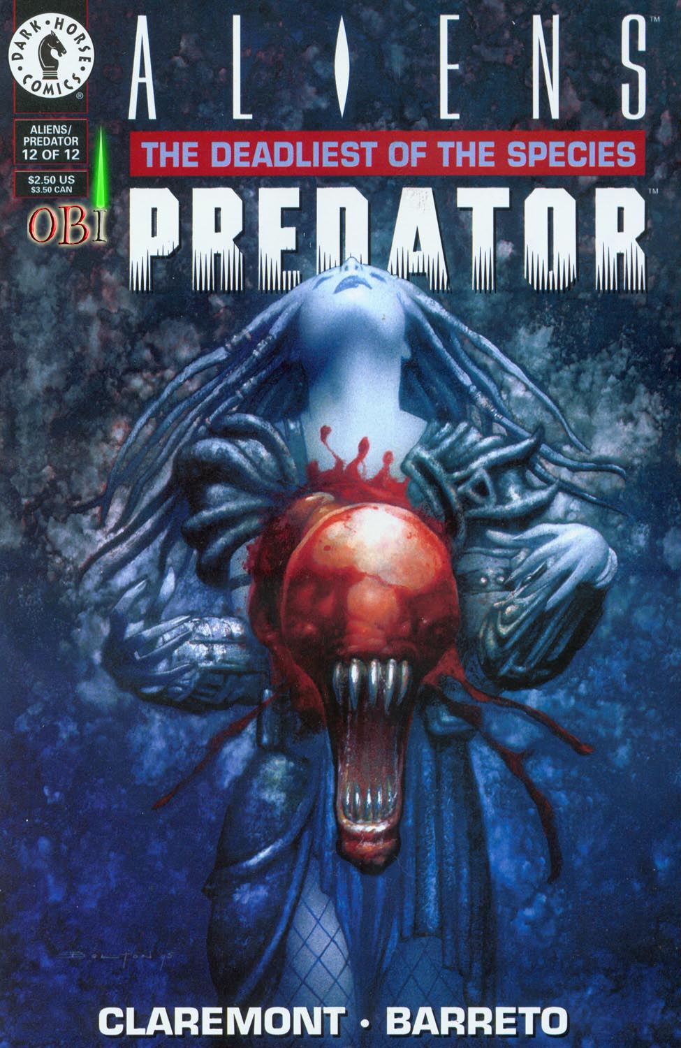 Read online Aliens/Predator: The Deadliest of the Species comic -  Issue #12 - 1