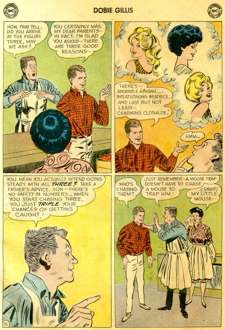 Read online Many Loves of Dobie Gillis comic -  Issue #14 - 14